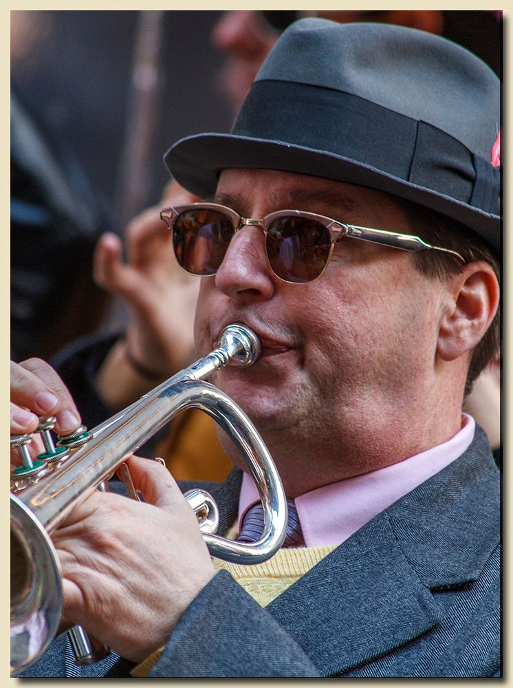 Easter Parade on Fifth Avenue, New York, New York, USA Musician 3