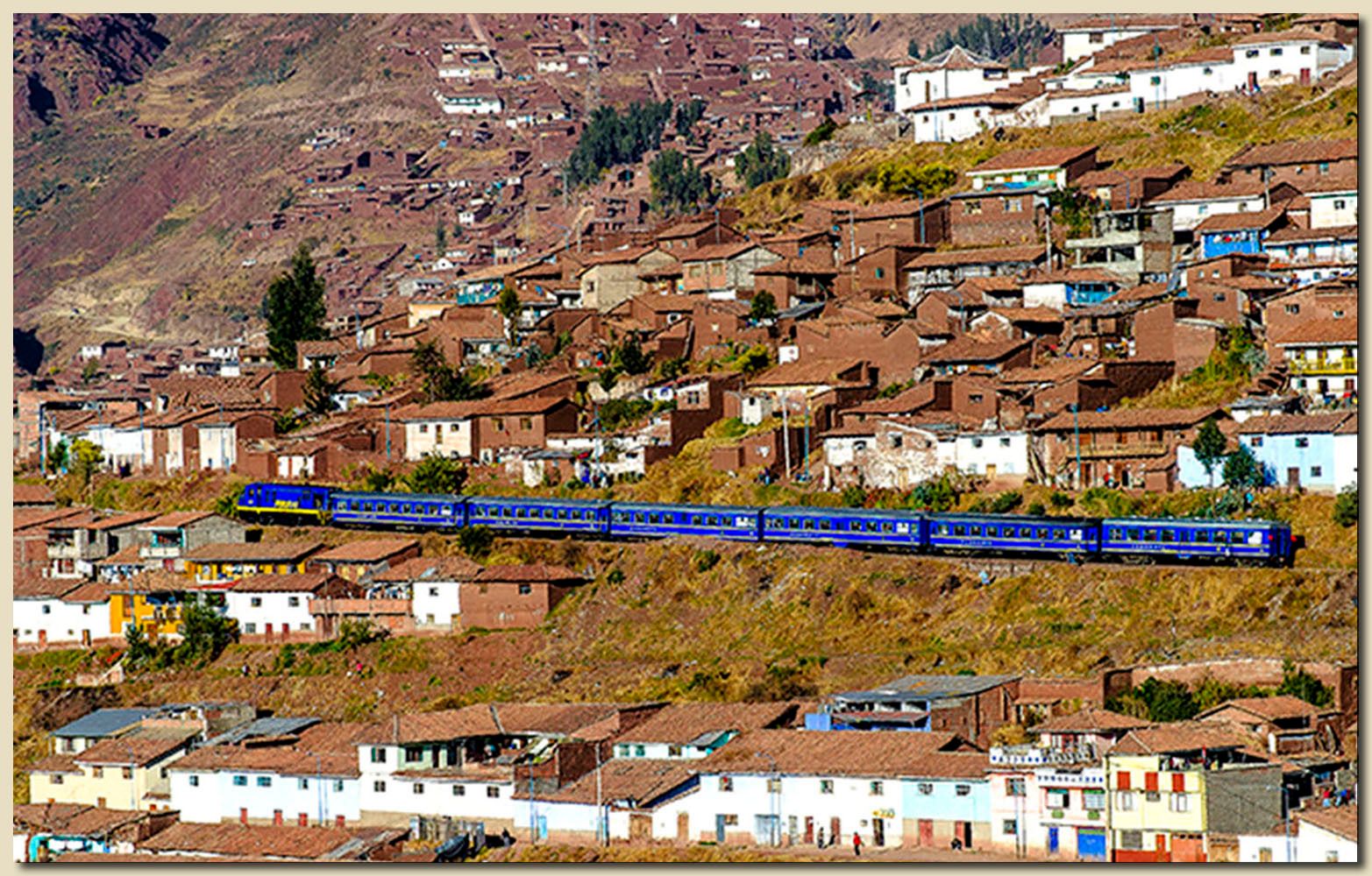 Cusco, Peru The Blue Train