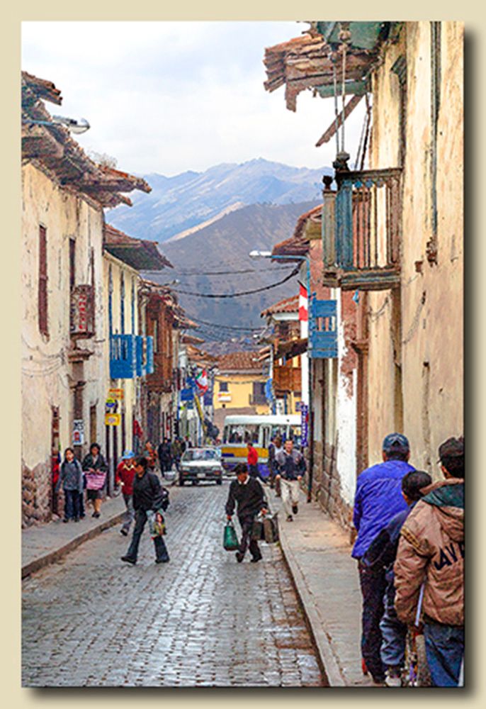 Cusco, Peru Street Scene 1