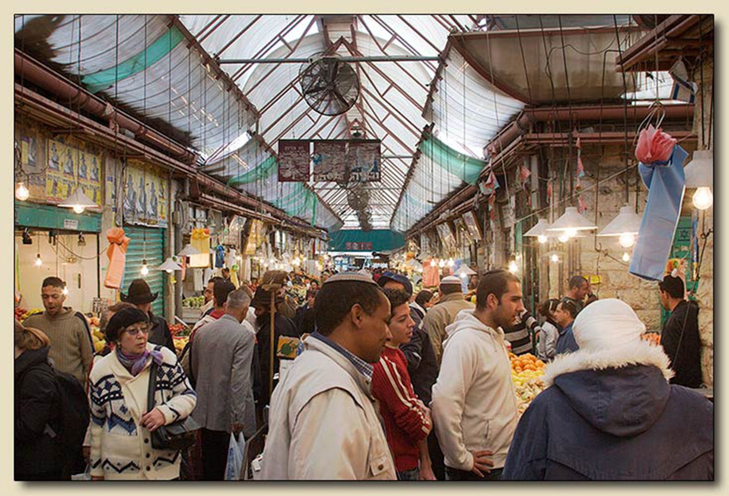 Jerusalem,                                                            
                                                                                     Israel Exhibit Bet Shira Congregation, Pinecrest, Florida May 2011 Machne Yehuda (Jerusalem Shuk) III