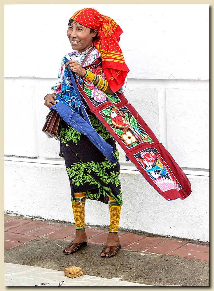 Panama City, Panama Colorful Lady