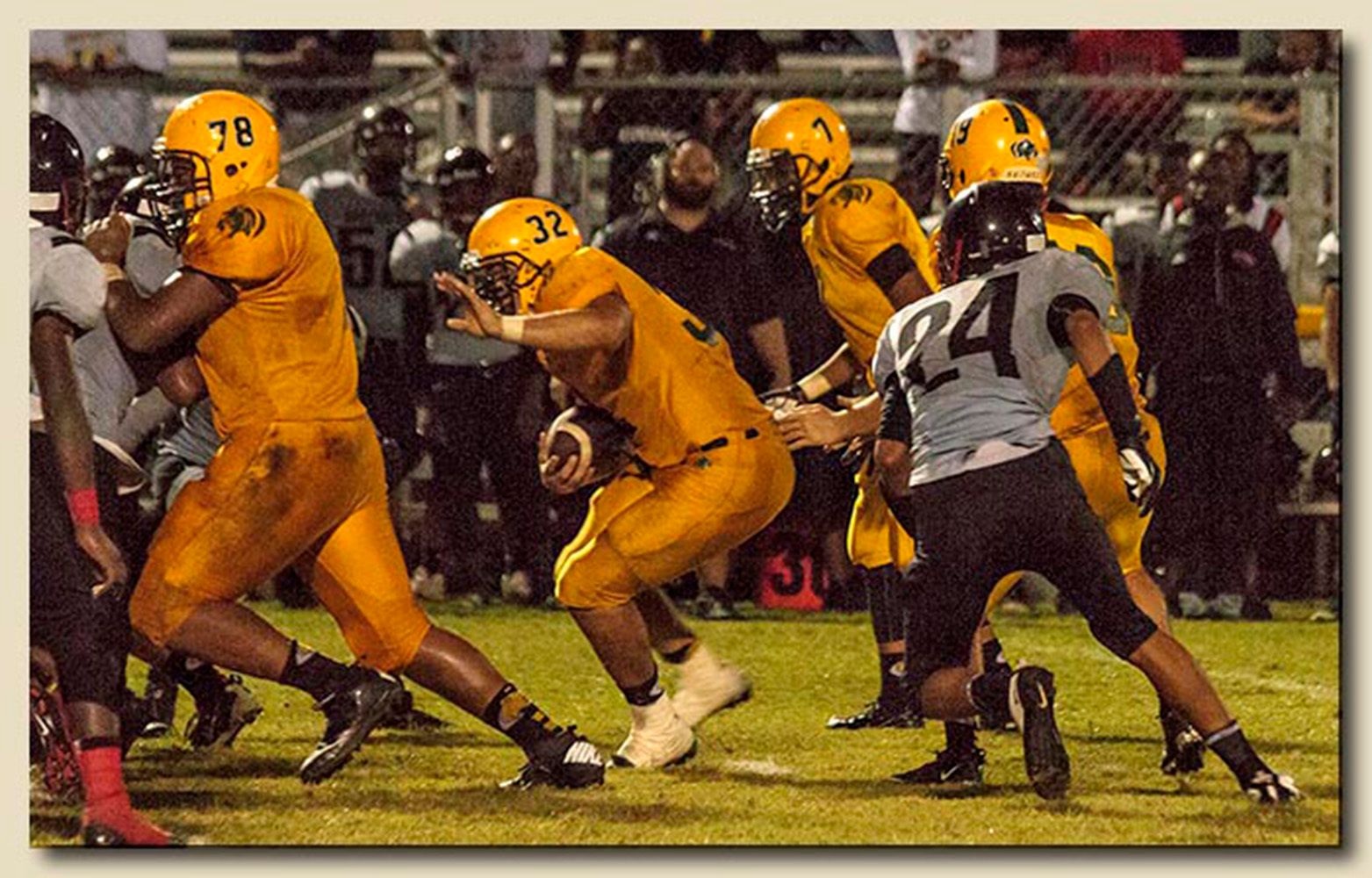 Tristan Anderson (78) Blocking For Armando Martinez (32)