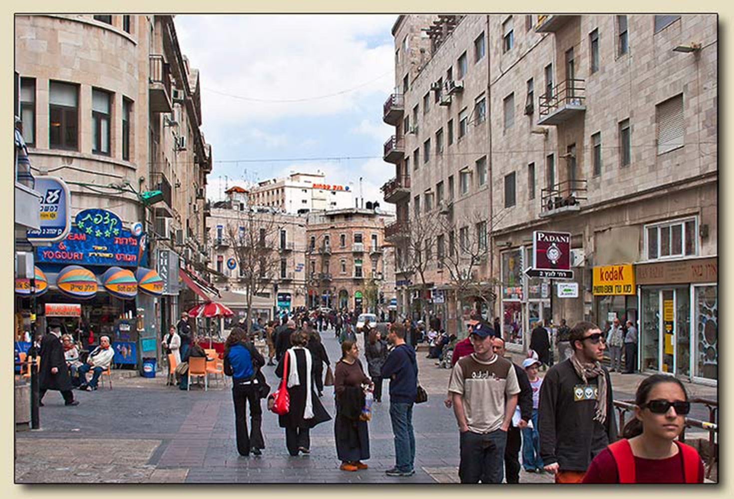 Jerusalem,                                                            
                                                                                     Israel Exhibit Bet Shira Congregation, Pinecrest, Florida May 2011 Street Scene