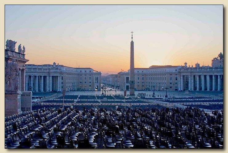 Vatican City, Rome, Italy                       
                                                                             Citibank, Pinecrest, Florida - May 2010 Exhibition Vatican Sunrise
