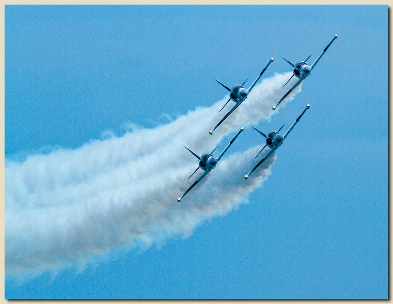 Black Diamond Jet Team, 2013 Lauderdale Air Show, Fort Lauderdale Beach, Fort Lauderdale, Florida Tight Turn