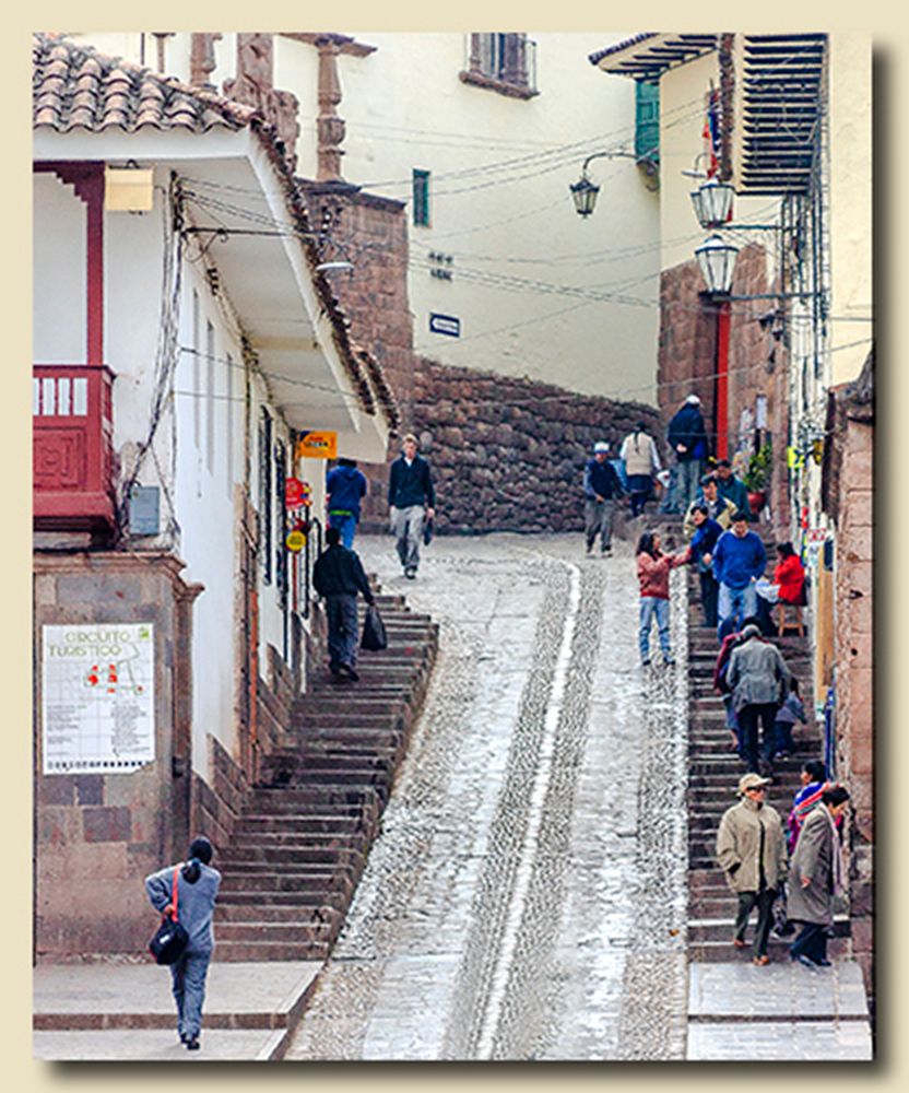 Cusco, Peru The Steps