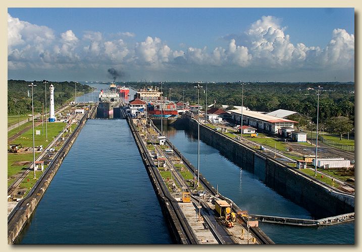Panama Canal, Panama City, Panama   
                                                              Photographer's Forum Magazine's 32nd Annual Spring Photography Competition, Best of Photography 2012, Finalist Locked and Unlocked