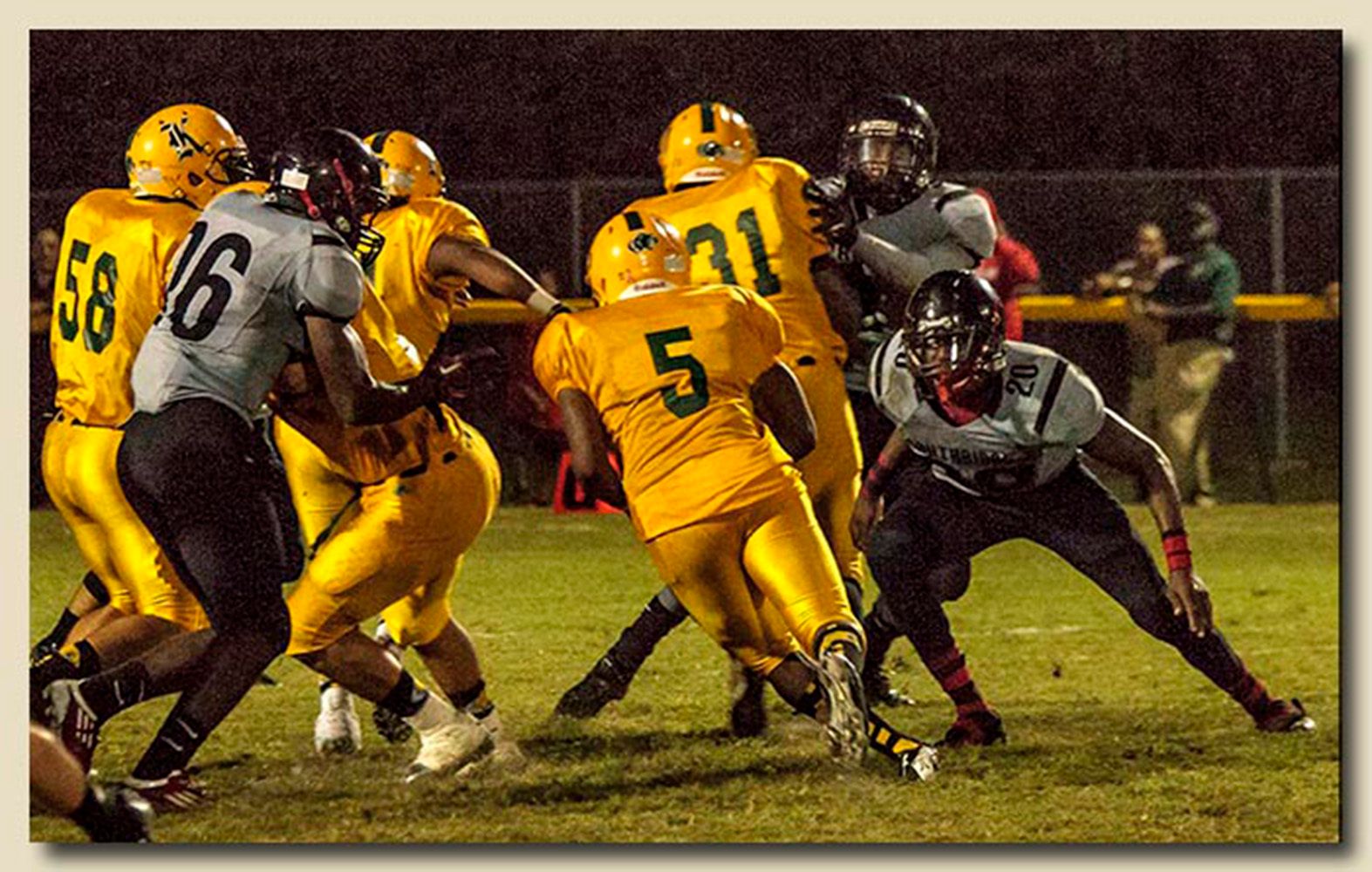 Nigel Dillard (5) Up The Middle