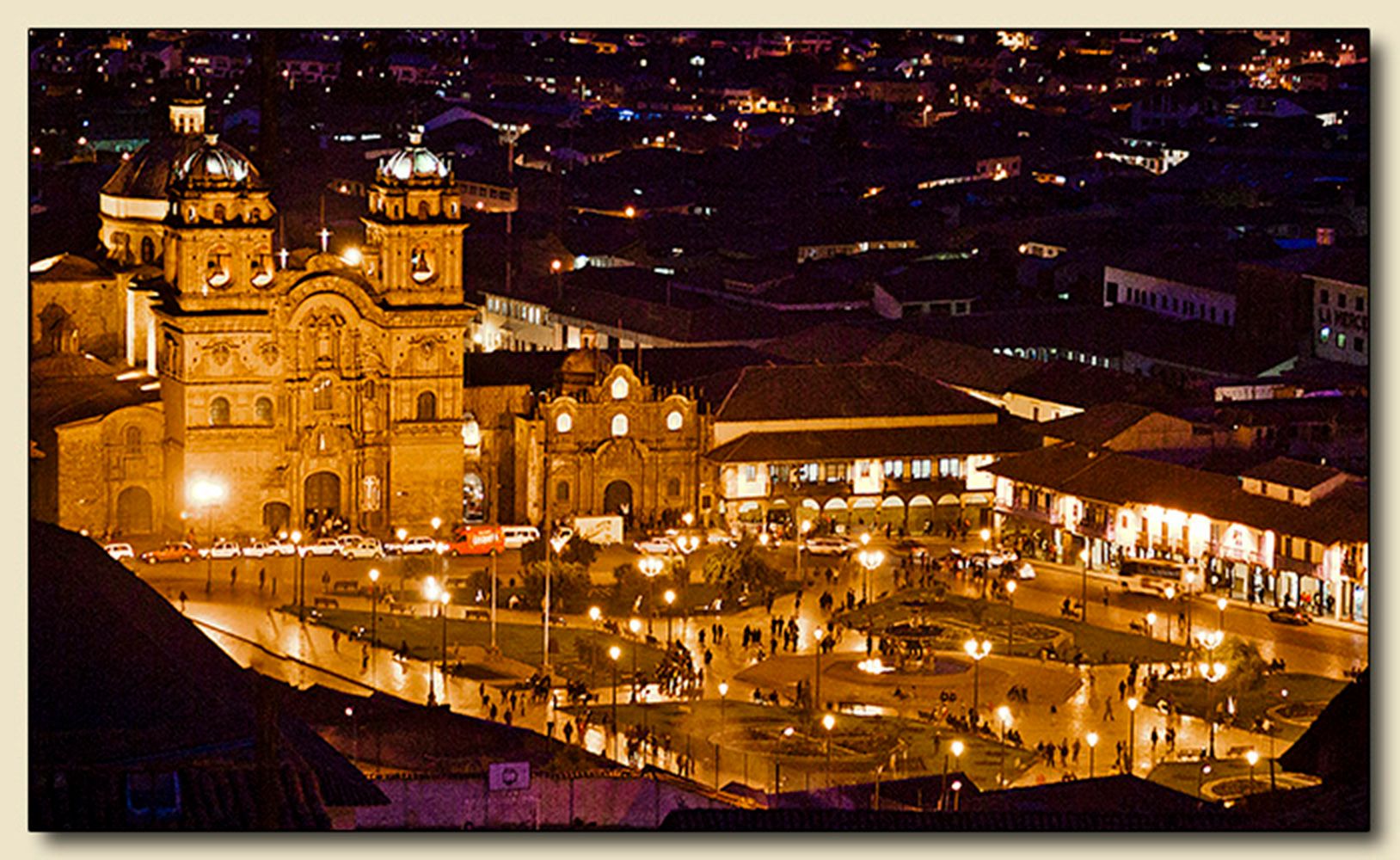 Downtown Cusco, Peru Town Square