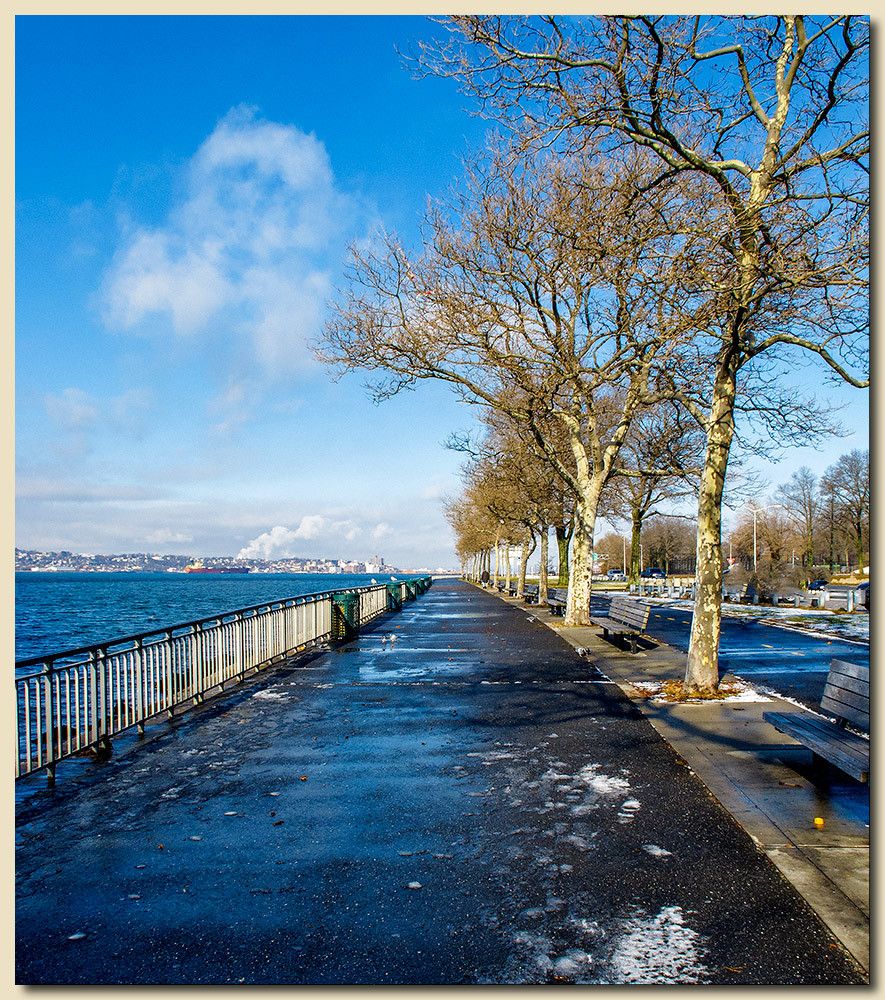 The Narrows, Brooklyn, New York Shoreline Path