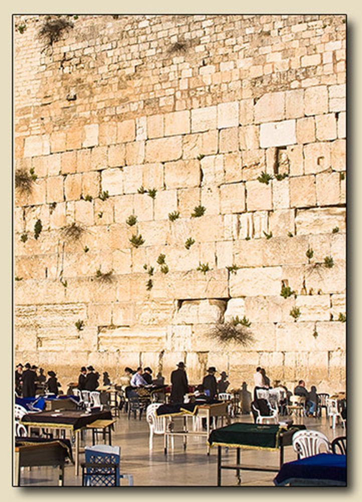 Jerusalem,                                                            
                                                                                     Israel Exhibit Bet Shira Congregation, Pinecrest, Florida May 2011 The Kotel II