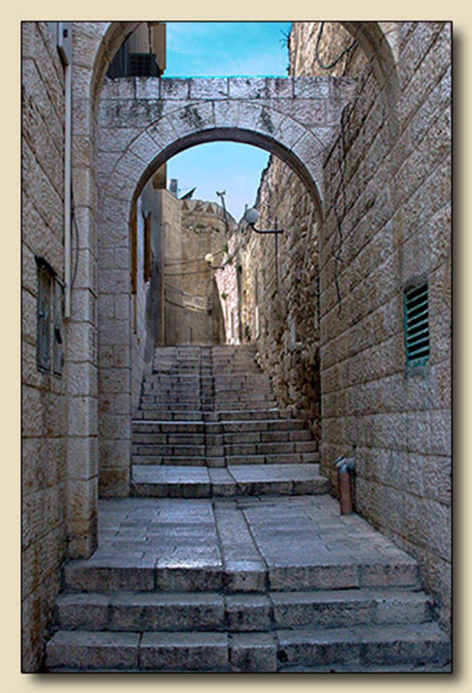 Jerusalem,                                                            
                                                                                     Israel Exhibit Bet Shira Congregation, Pinecrest, Florida May 2011 Steps I