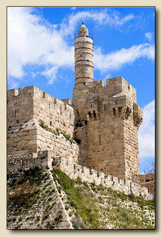Jerusalem,                                                            
                                                                                     Israel Exhibit Bet Shira Congregation, Pinecrest, Florida May 2011 The Tower of David