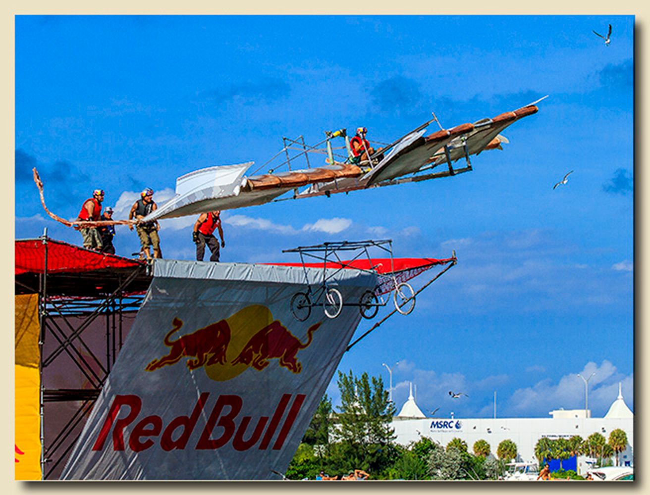 2013 National Red Bull Flugtag Miami, Miami, Florida Team 23 - Dragon Riders Revenge