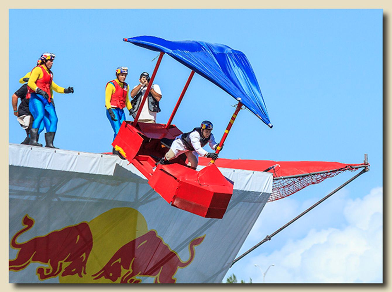 2013 National Red Bull Flugtag Miami, Miami, Florida Team 10 - Dispicable Me: Return of the Minions