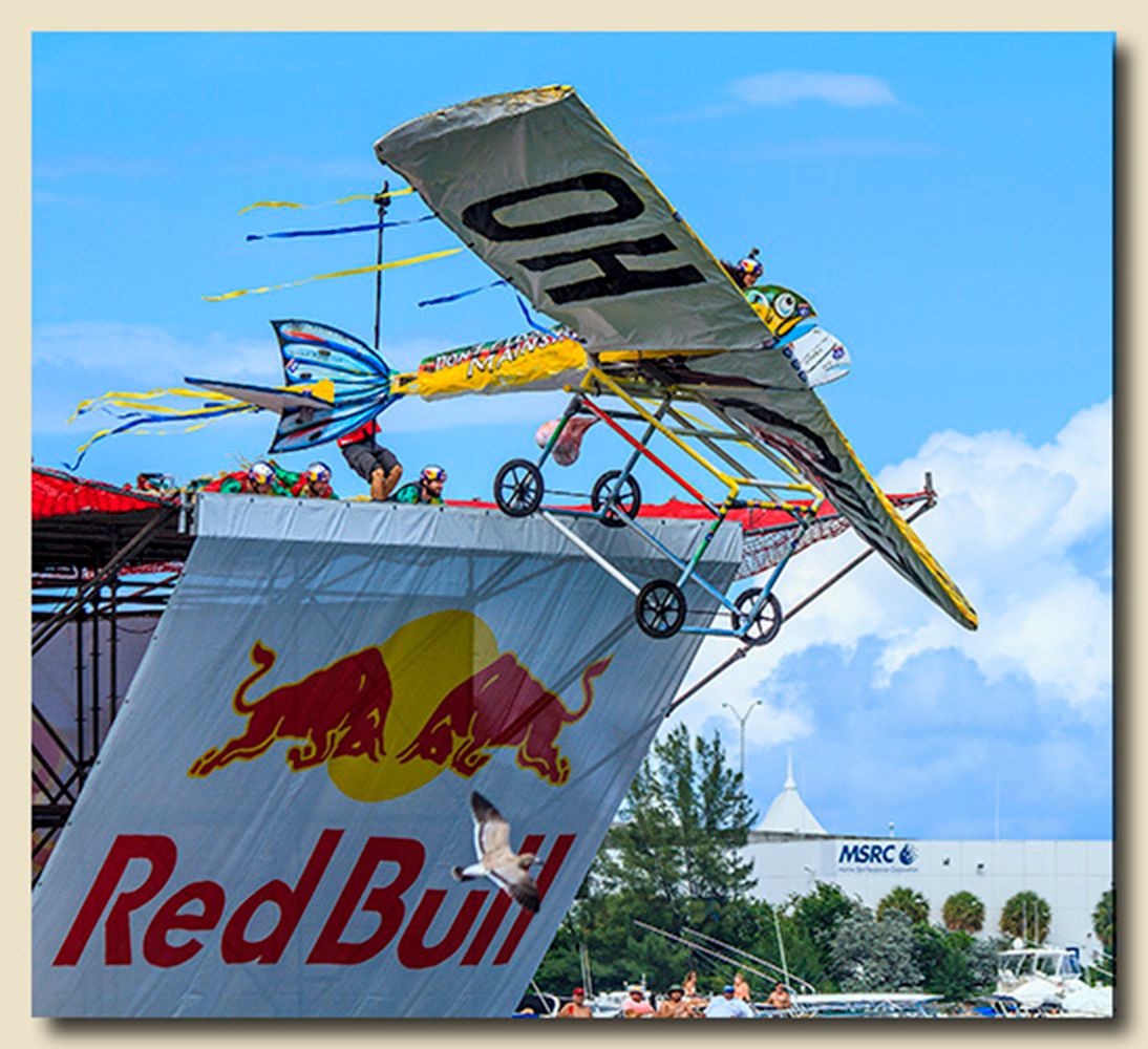 2013 National Red Bull Flugtag Miami, Miami, Florida Team 13 - Sweetwater Flying Trout