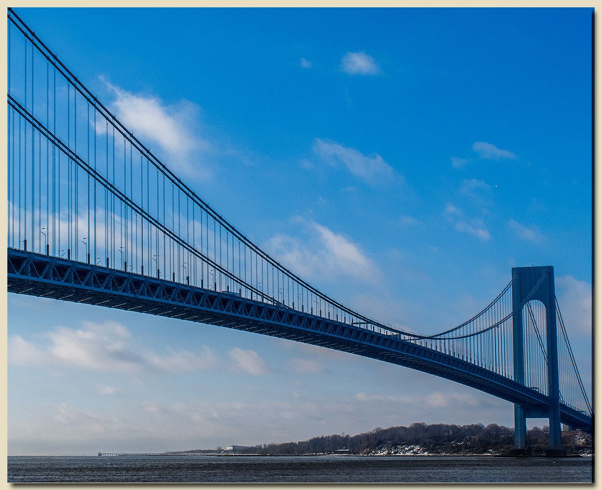 Verezano Narrows Bridge, Brookyln/Staten Island, New York              
                                                                                          
8th Annual International Color Awards, Nominee in the Architecture Category - 2015 Narrows Connection