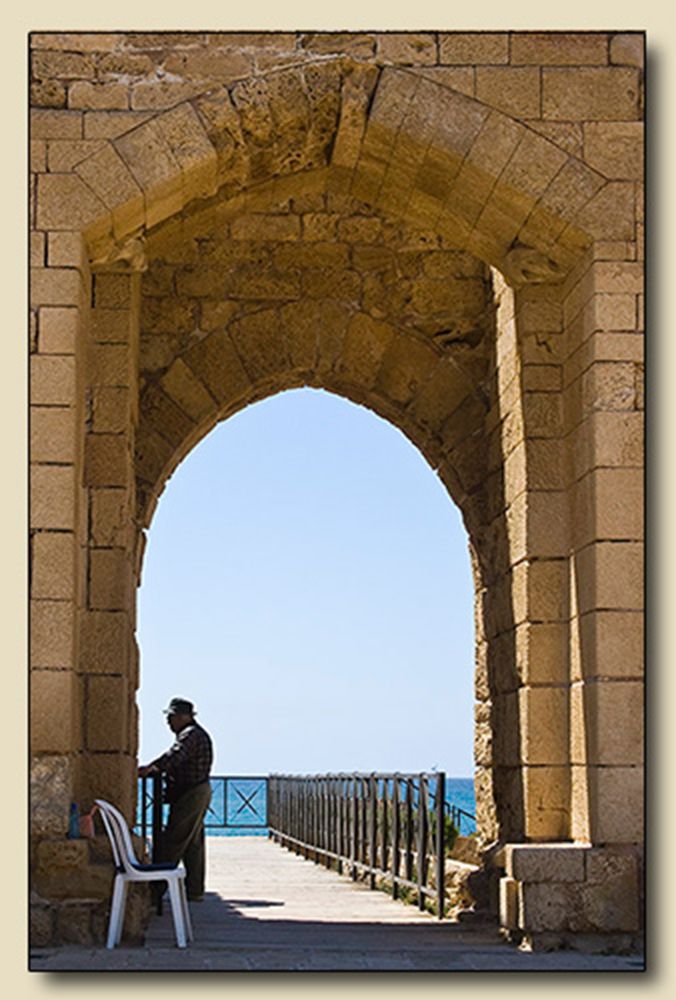 Caesarea,                                                              
                                                                                     Israel Exhibit Bet Shira Congregation, Pinecrest, Florida May 2011 Lost In Thought III