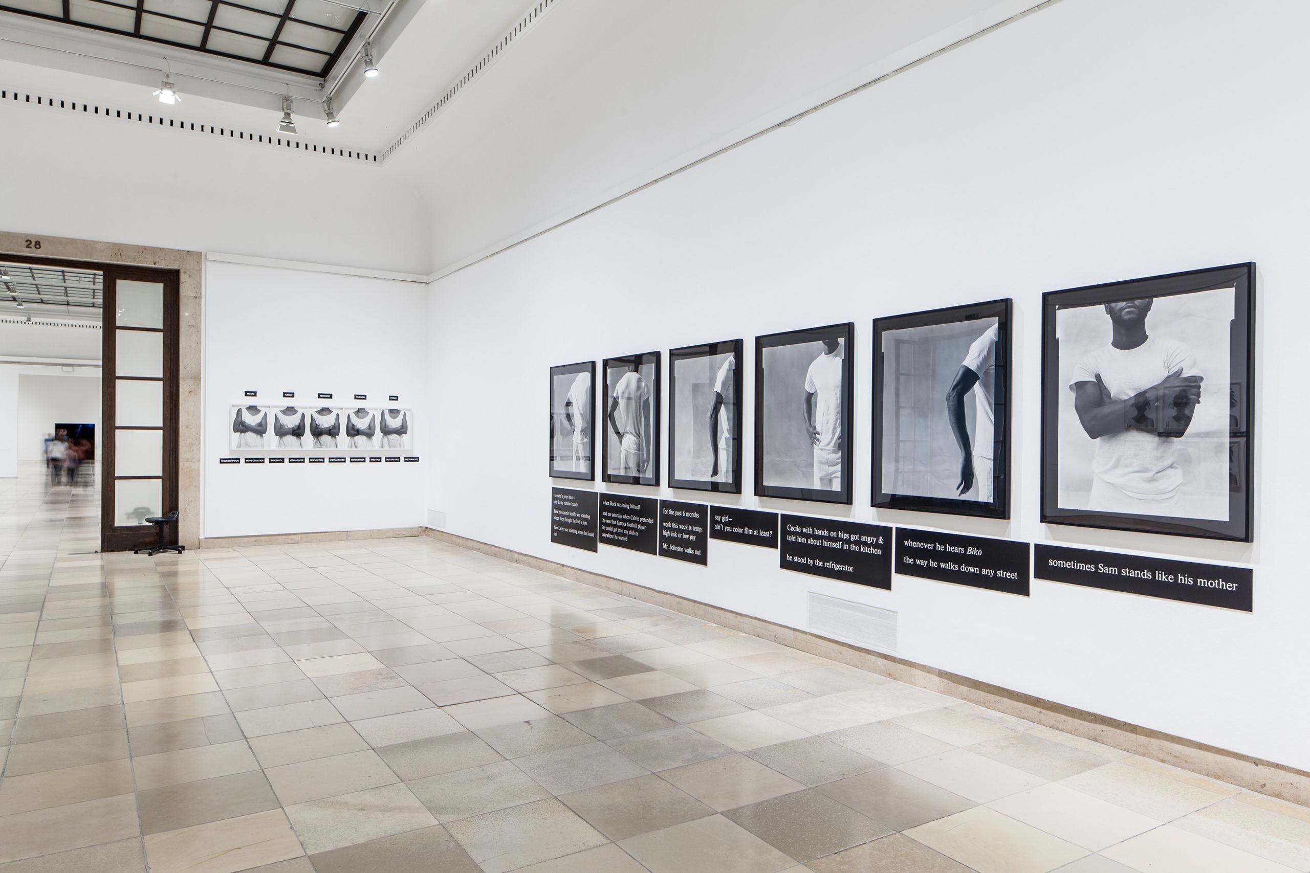 Photo credit: Maximilian Geute "Lorna Simpson", Haus der Kunst, Munich, Germany 2013-14