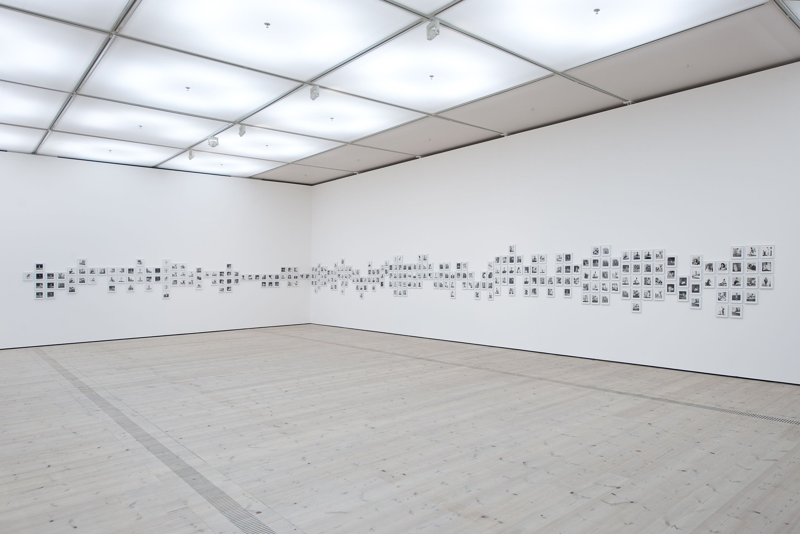 1957-2009 (installation view) - "Lorna Simpson" Survey exhibition, Baltic Centre for Contemporary Art, Gateshead, UK 2014 1957-2009, 2009 Baltic (install view)