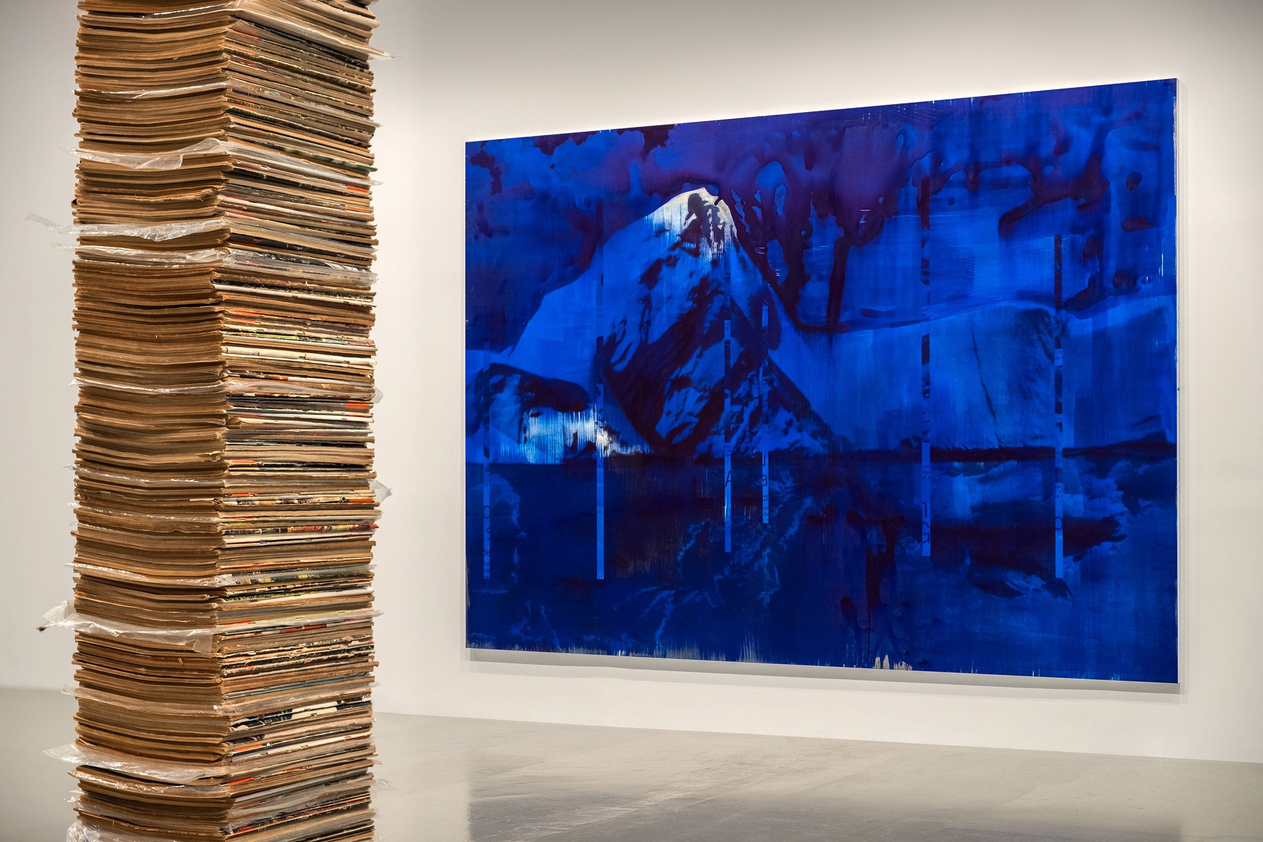 Photo credit: James Wang "Lorna Simpson: Darkening", Hauser & Wirth, New York 2019