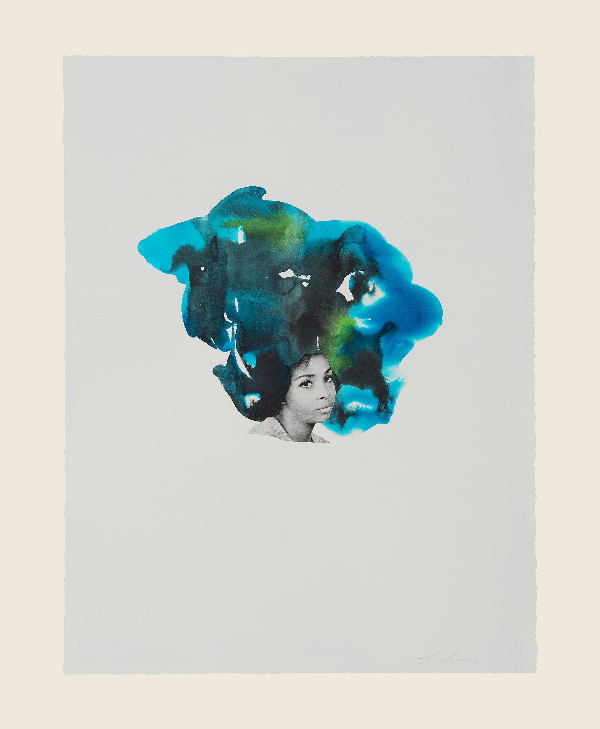 Collage and ink on paper - 29 1/2 x 21 5/8 in (74.9 x 54.9 cm) Unabridged, 2013