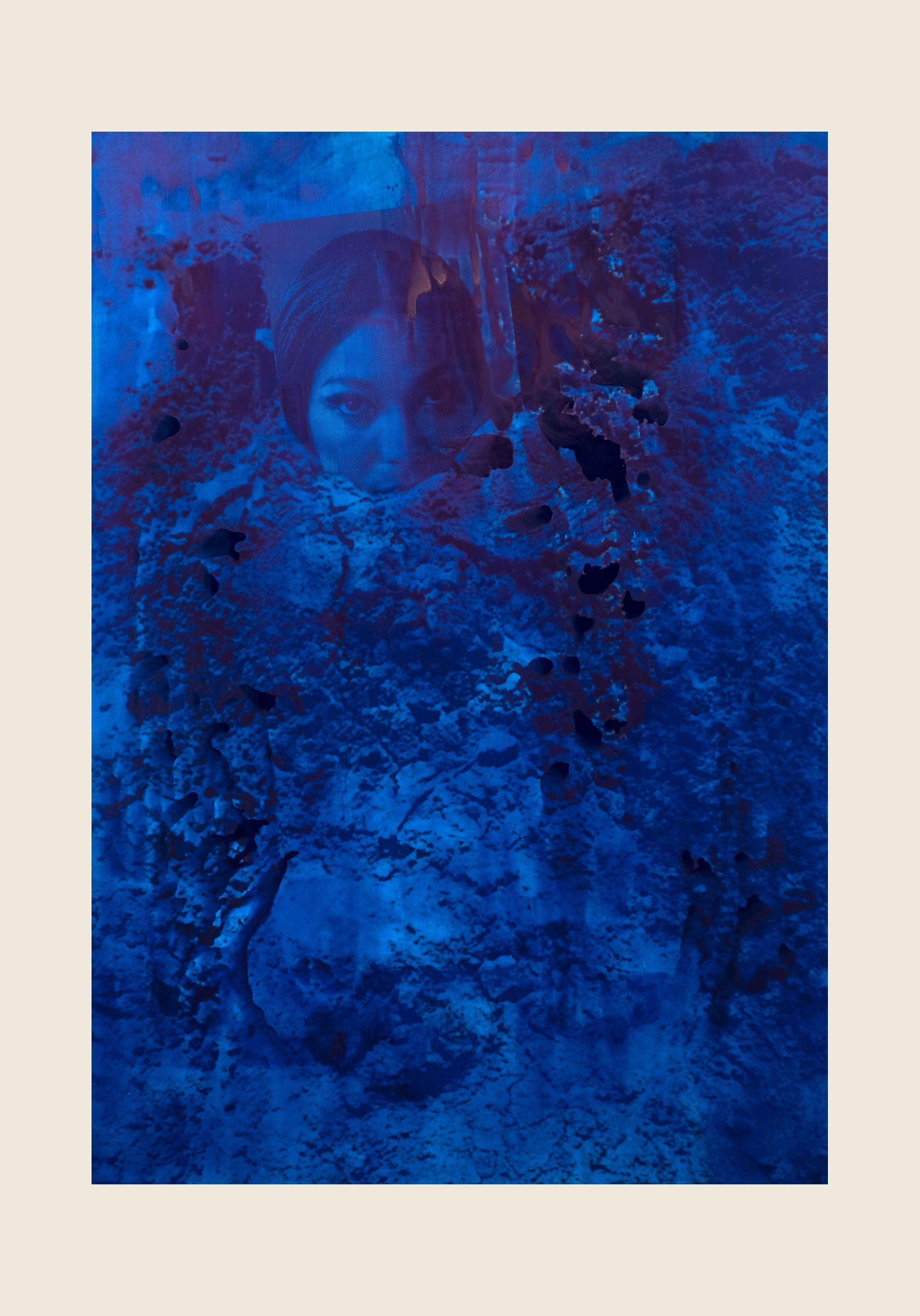 Ink and screenprint on gessoed fiberglass - 144 x 102 x 1 3/8 in (365.8 x 259.1 x 3.5 cm) Specific Notation, 2019