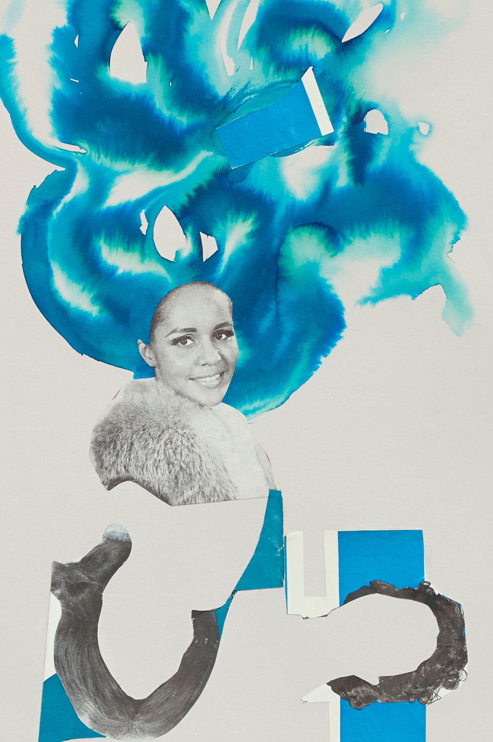  Blue in Fur, 2013 (detail)