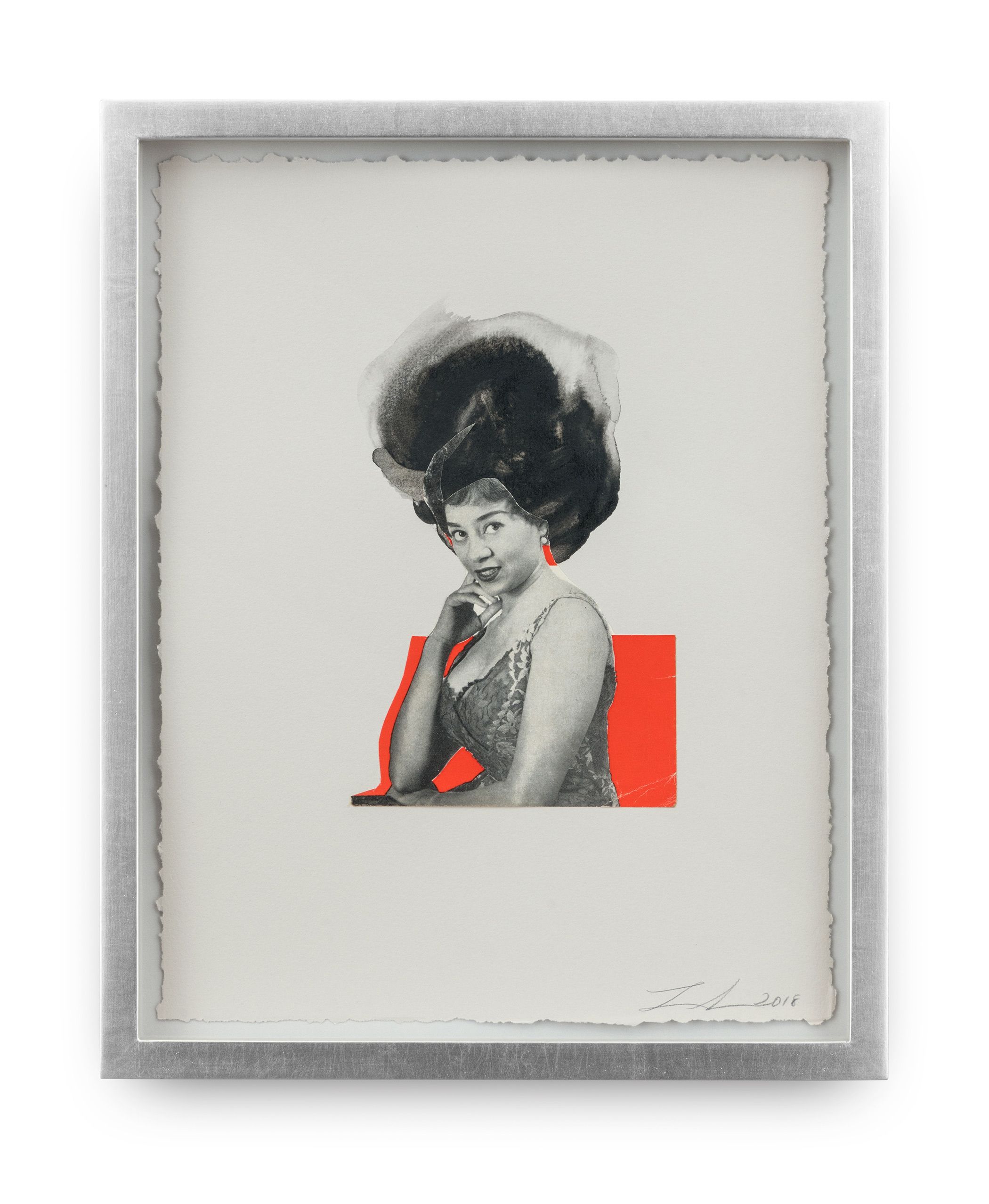 Red Orange/Subway, 2018 (detail)