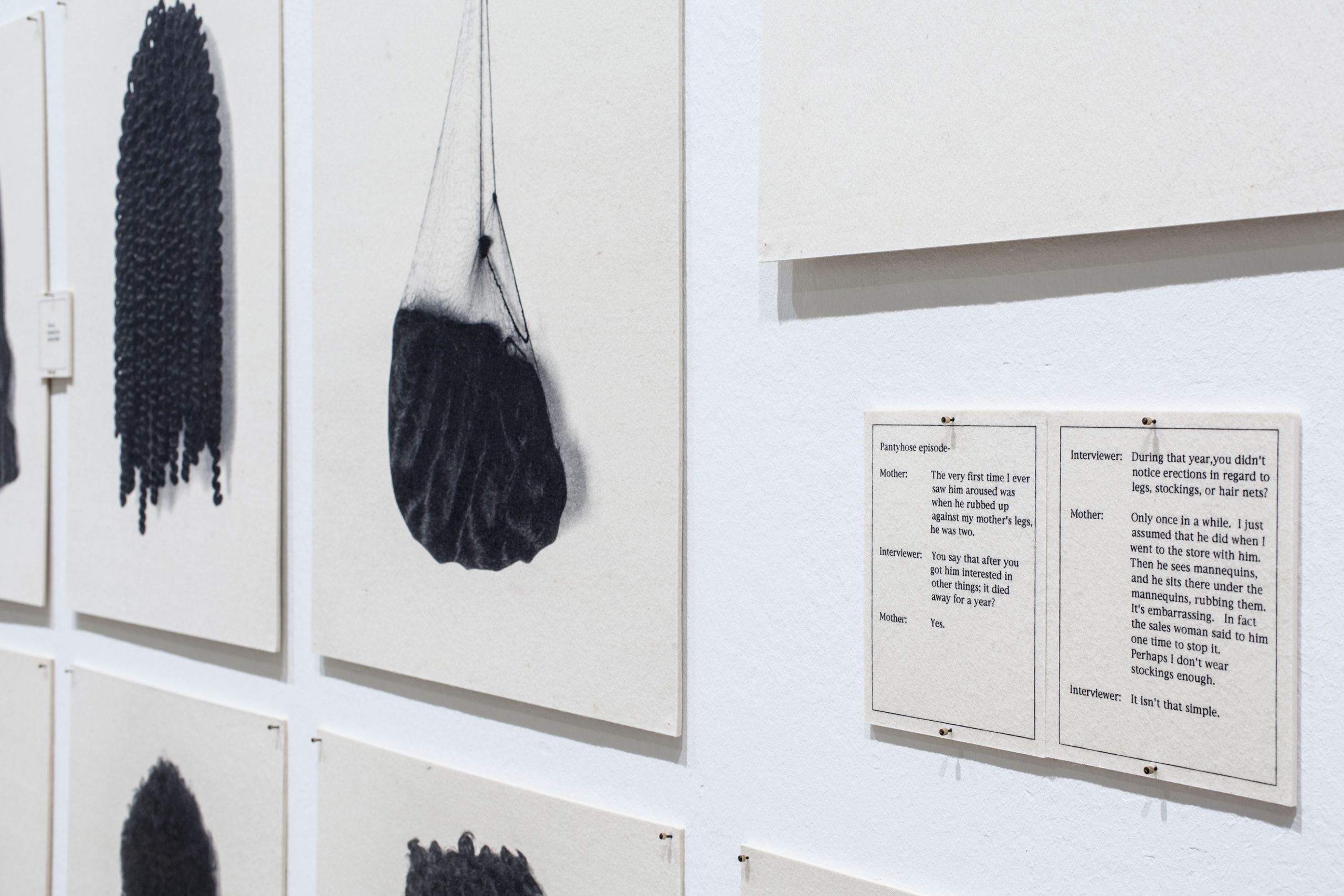 Photo credit: Maximilian Geute "Lorna Simpson", Haus der Kunst, Munich, Germany 2013-14