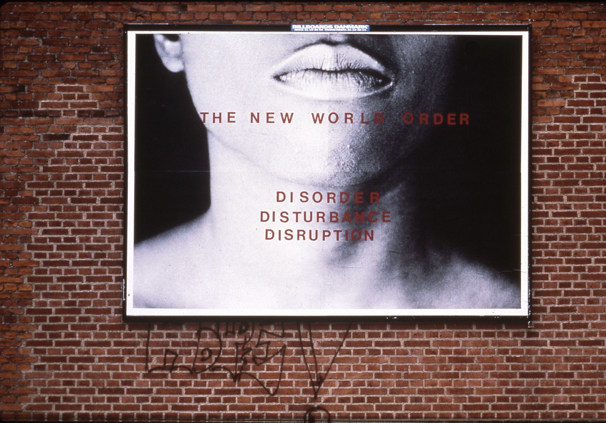 Untitled (Copenhagen Billboard), 1989