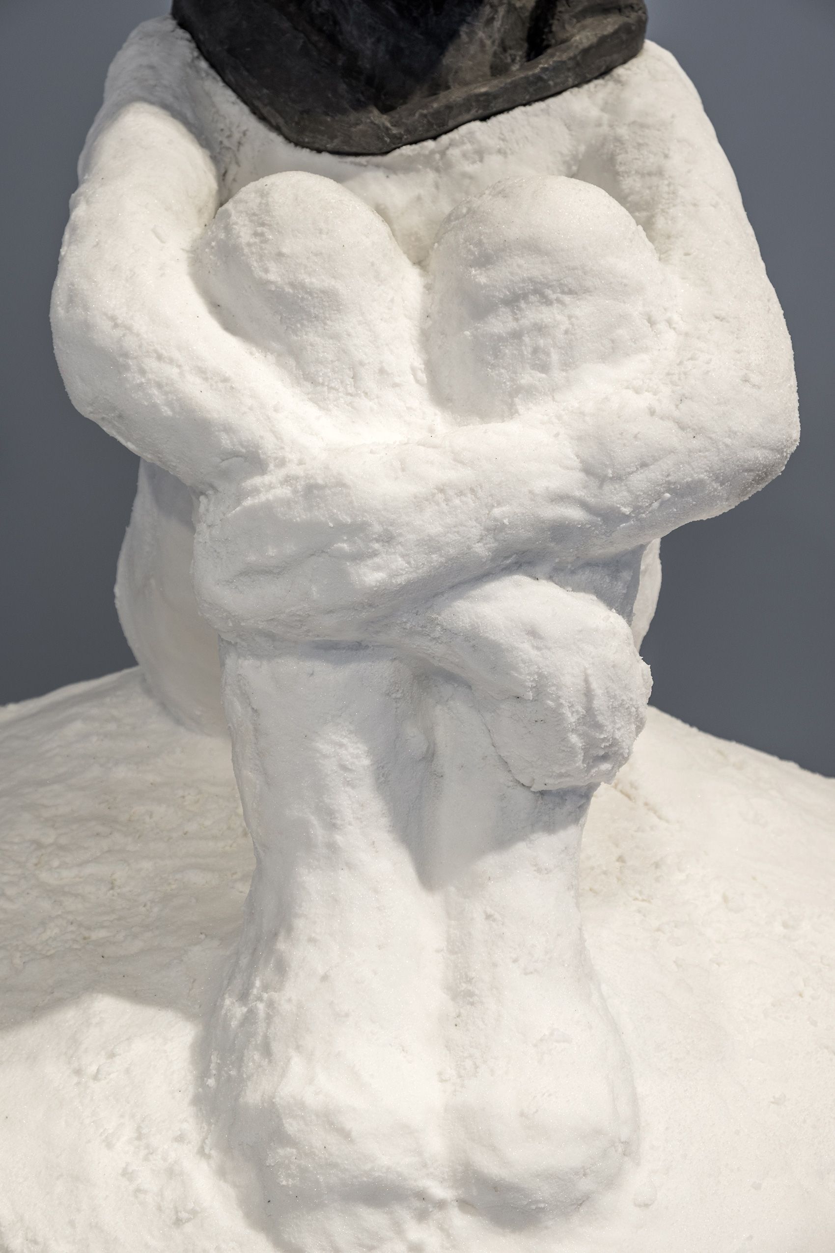Woman On Snowball, 2018 (detail)
