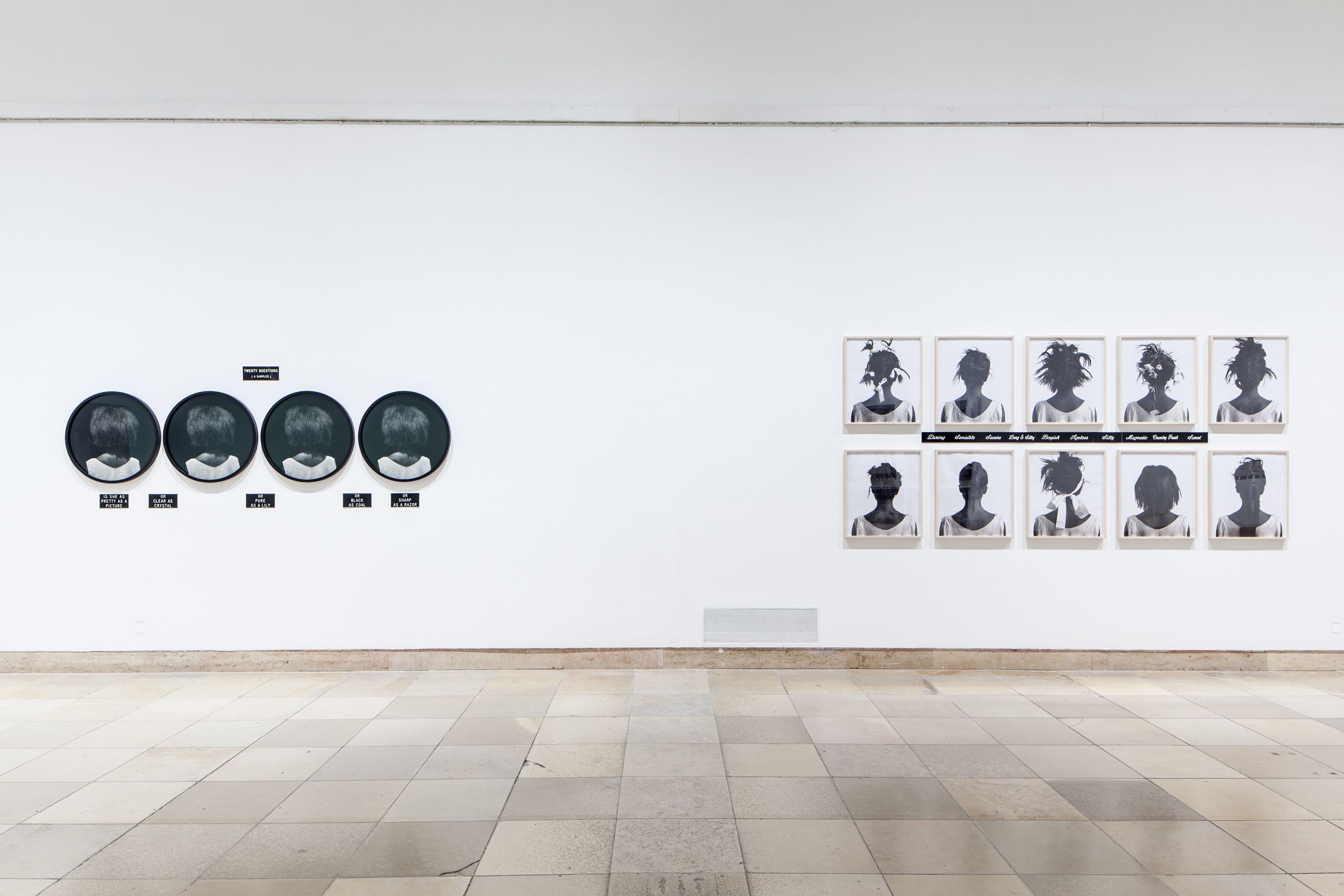 Photo credit: Maximilian Geute "Lorna Simpson", Haus der Kunst, Munich, Germany 2013-14