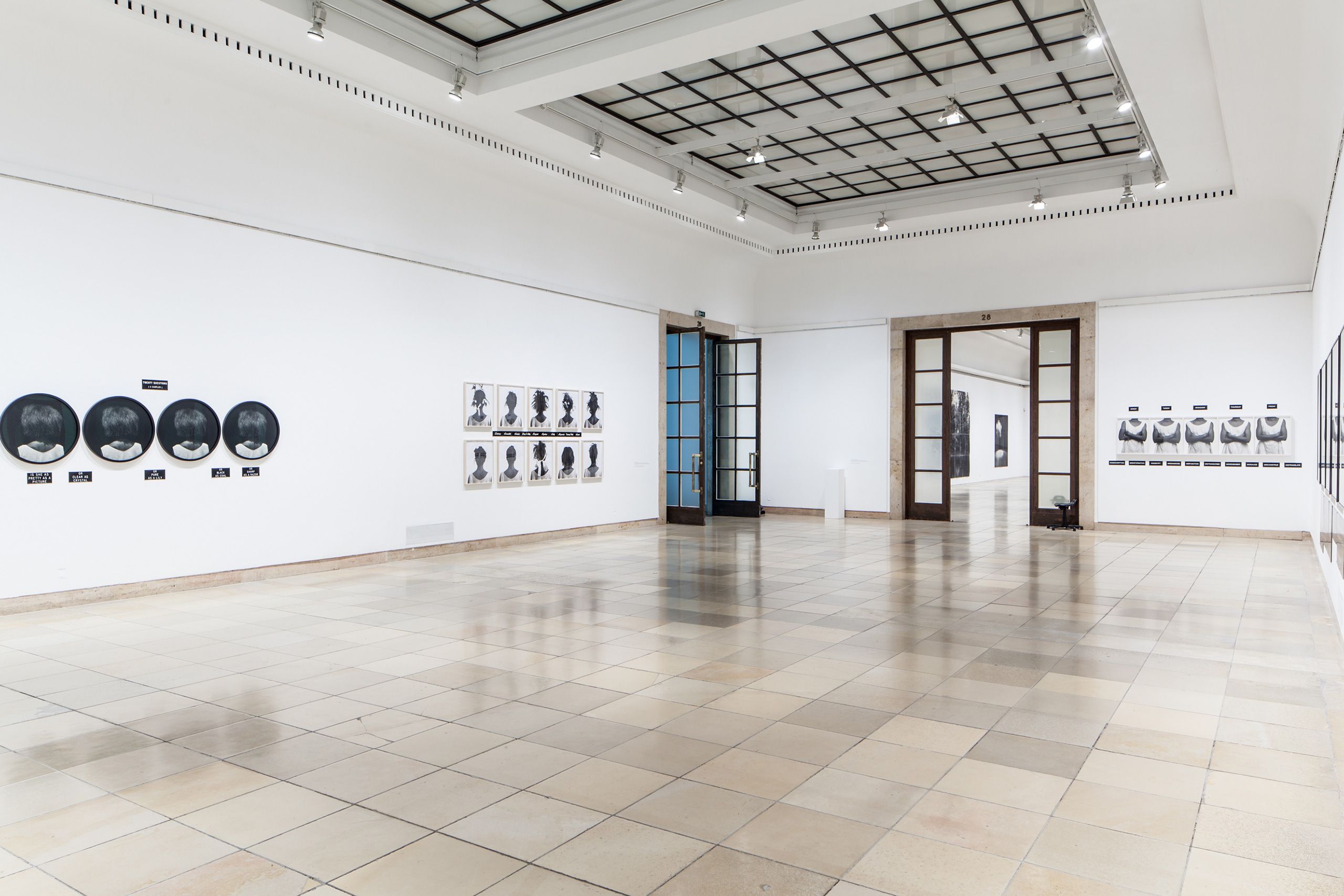 Photo credit: Maximilian Geute "Lorna Simpson", Haus der Kunst, Munich, Germany 2013-14