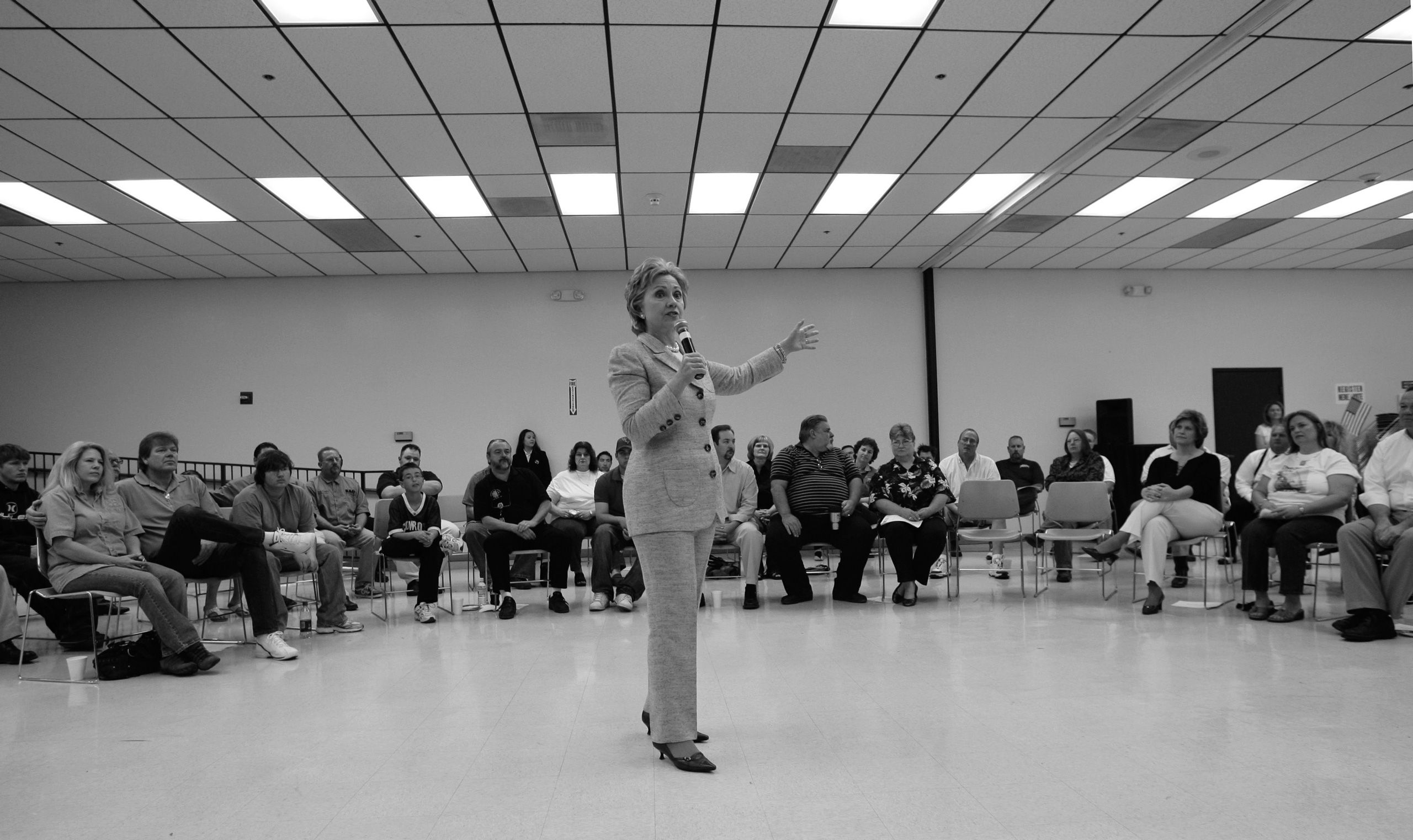 Sen. Hillary Clinton (D-N.Y.) campaigns in Las Vegas on March 24, 2007. Hillary Clinton Presidential Campaign 2008