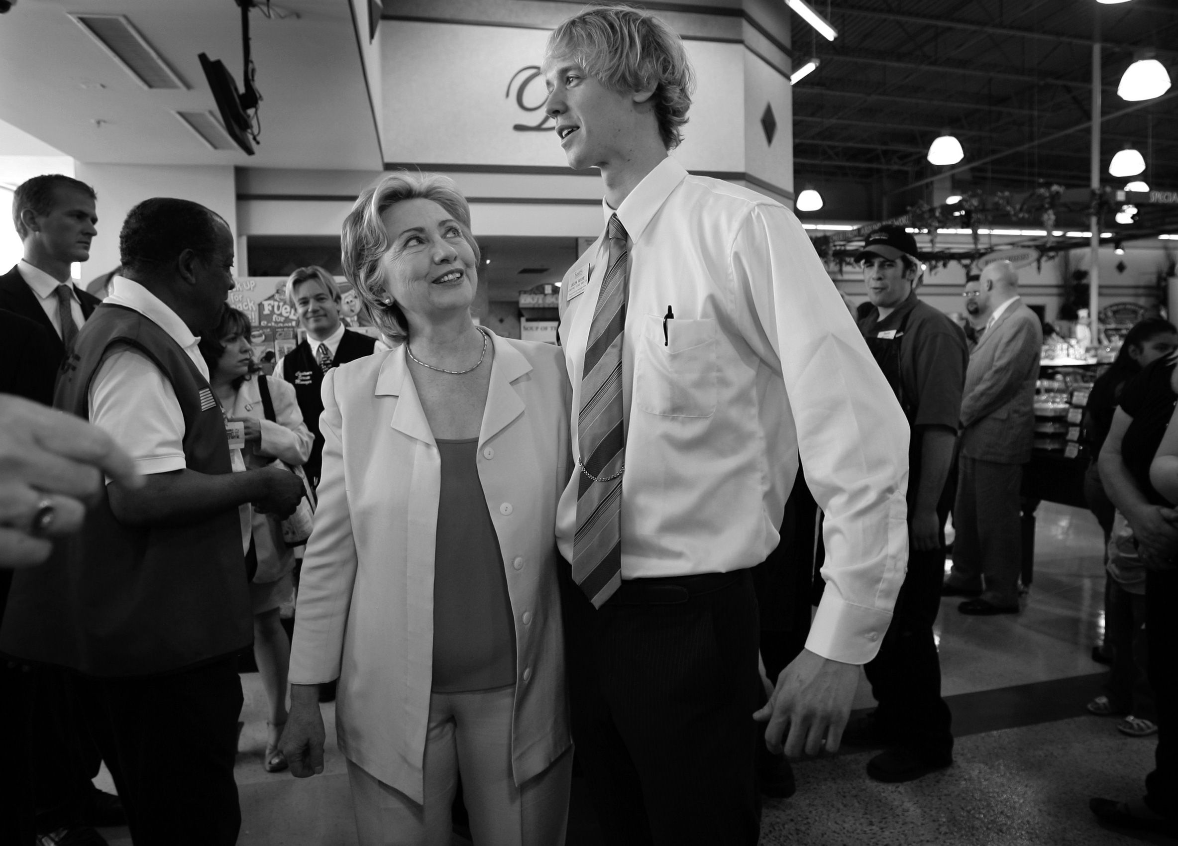 Sen. Hillary Clinton (D-N.Y.) campaigns in Henderson, Nev. on August 13, 2007. Hillary Clinton Presidential Campaign 2008