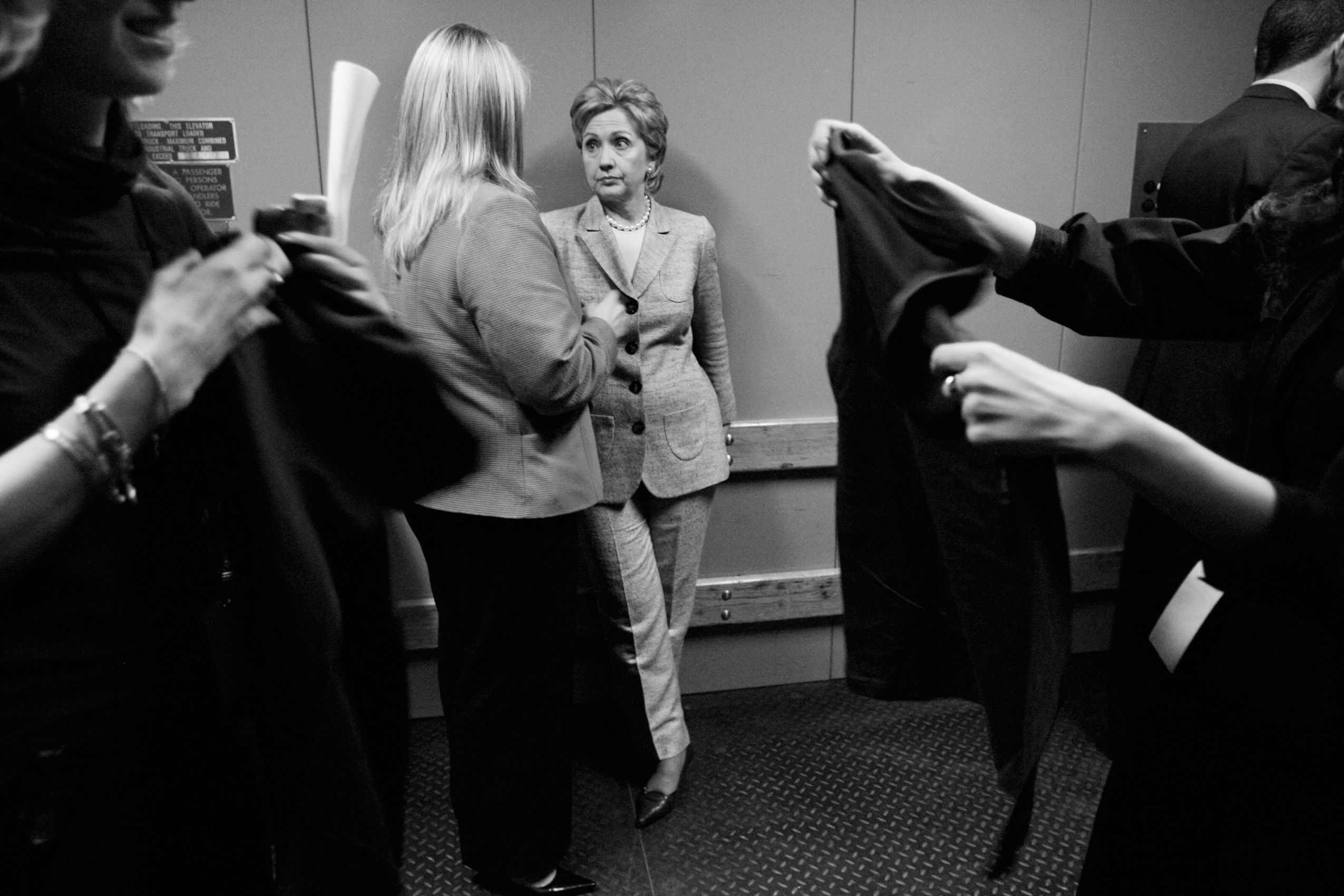 Sen. Hillary Clinton (D-N.Y.) campaigns in Las Vegas on March 24, 2007. Hillary Clinton Presidential Campaign 2008