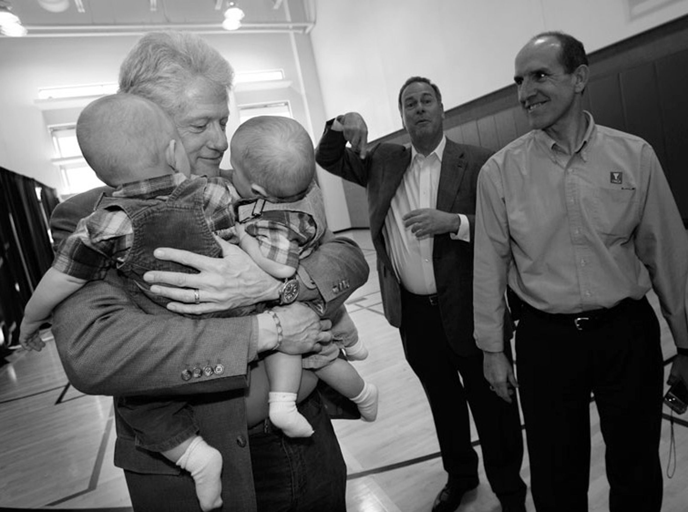 President  Bill Clinton campaigns in Las Vegas for his wife, Sen.Hillary Clinton in 2008 Hillary Clinton Presidential Campaign 2008