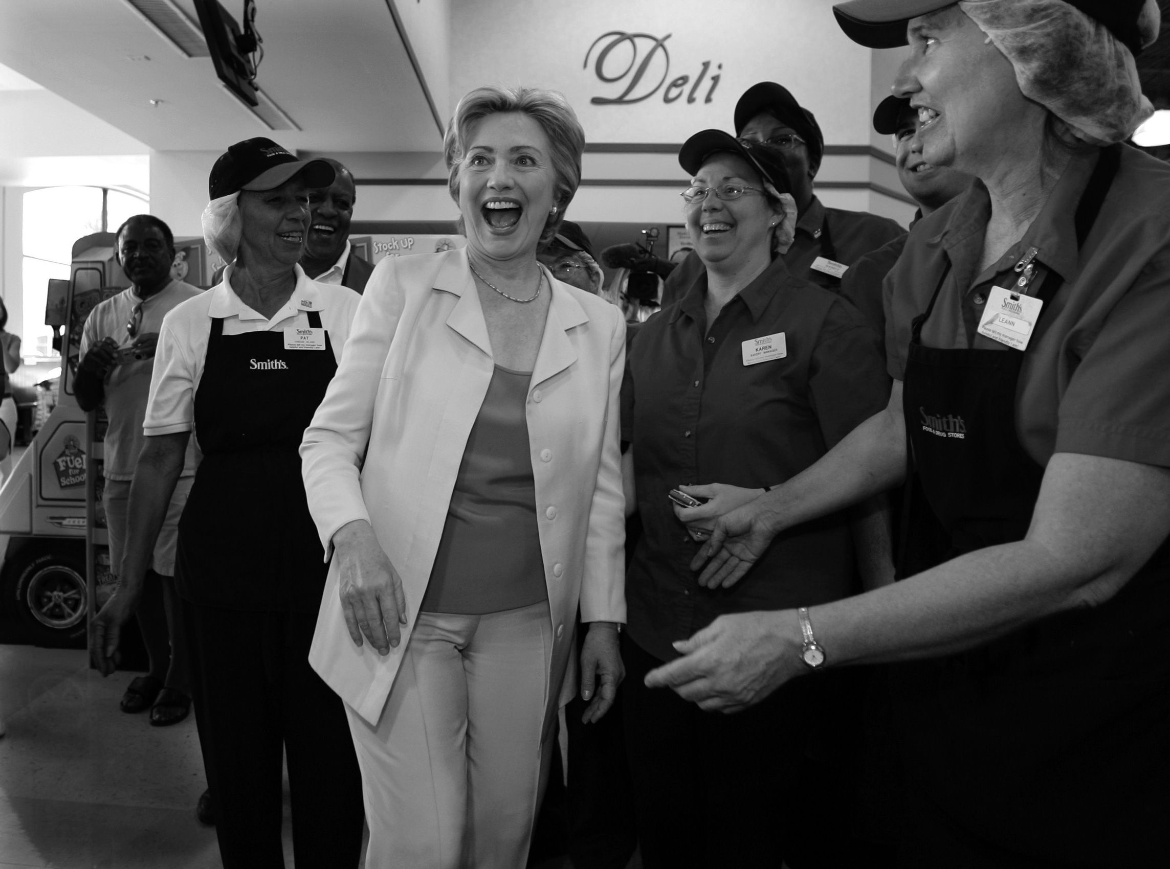 Sen. Hillary Clinton (D-N.Y.) campaigns in Henderson, Nev. on August 13, 2007. Hillary Clinton Presidential Campaign 2008