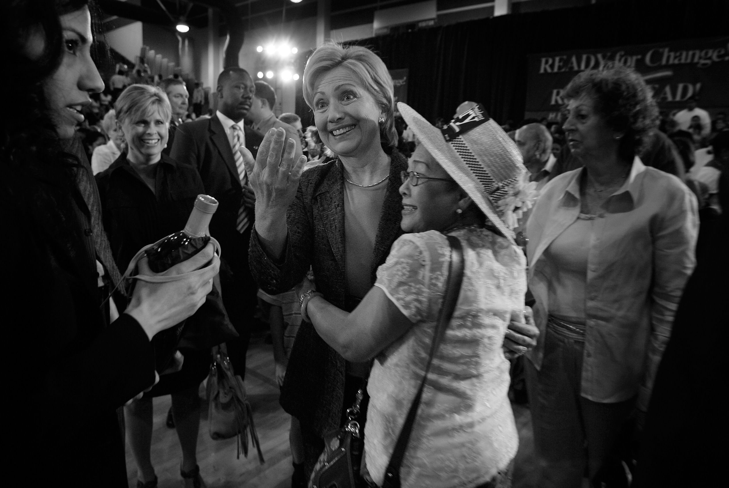 Sen. Hillary Clinton (D-N.Y.) campaigns in  Las Vegas on May 30, 2007. Hillary Clinton Presidential Campaign 2008