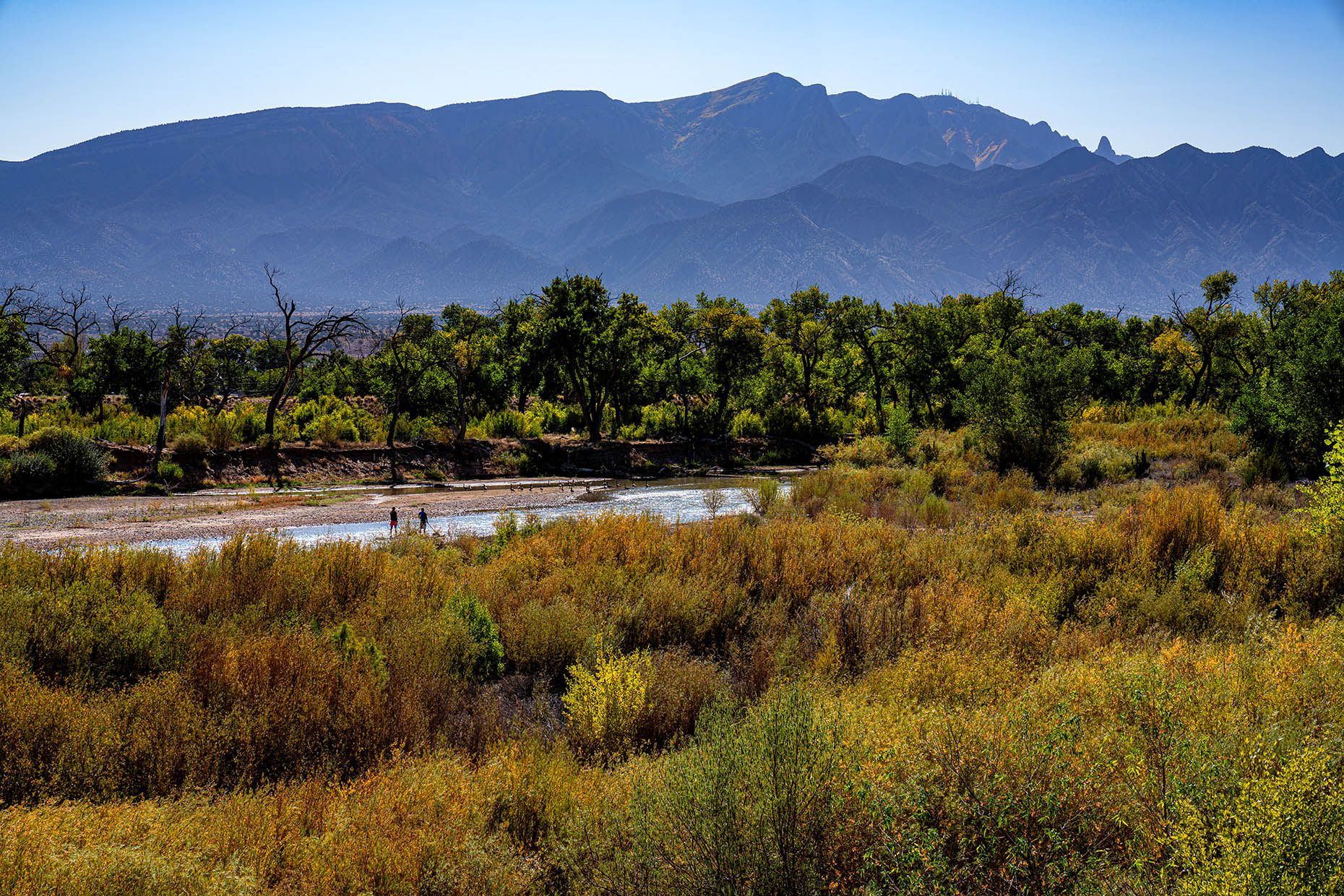 Fishing in the Rio Grande