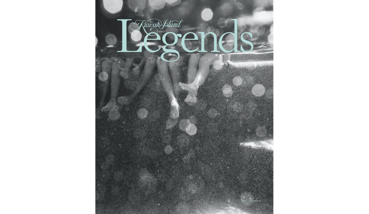 Dive In - Leigh Webber featured in Kiawah Legends Magazine