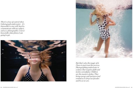 Dive In - Leigh Webber featured in Kiawah Legends Magazine