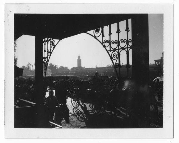 Black and white travel photography of Morocco photographed by Leigh Webber on a Polaroid Land Camera. Polaroid Land Camera in Morocco | Photography by Leigh Webber