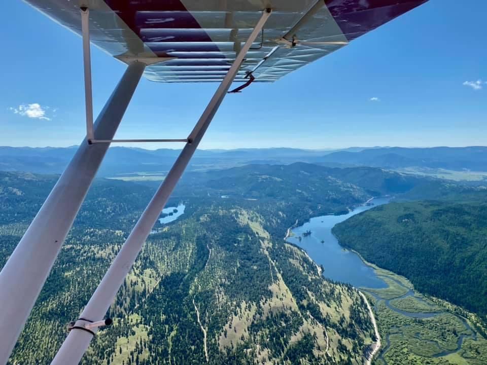 Citabria Flight over Seeley Valley