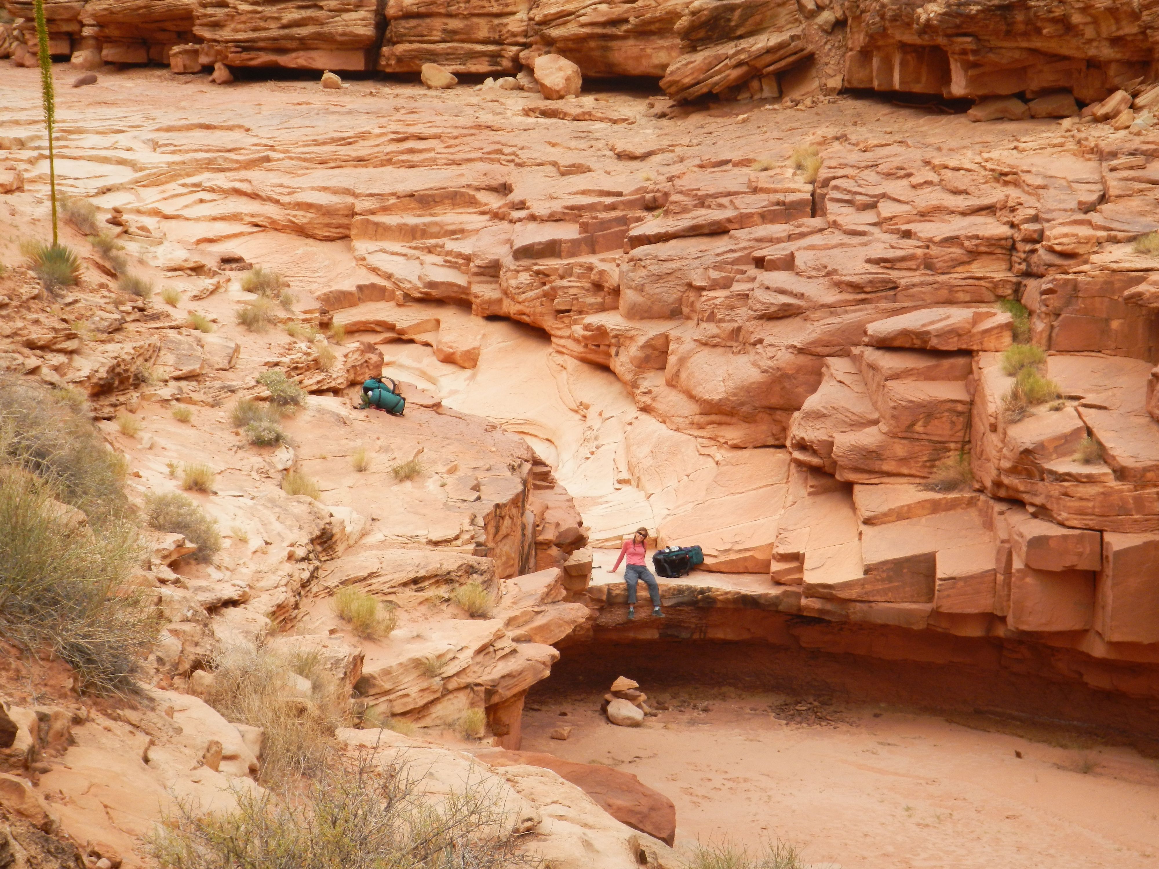 susan in rider canyon. arizona