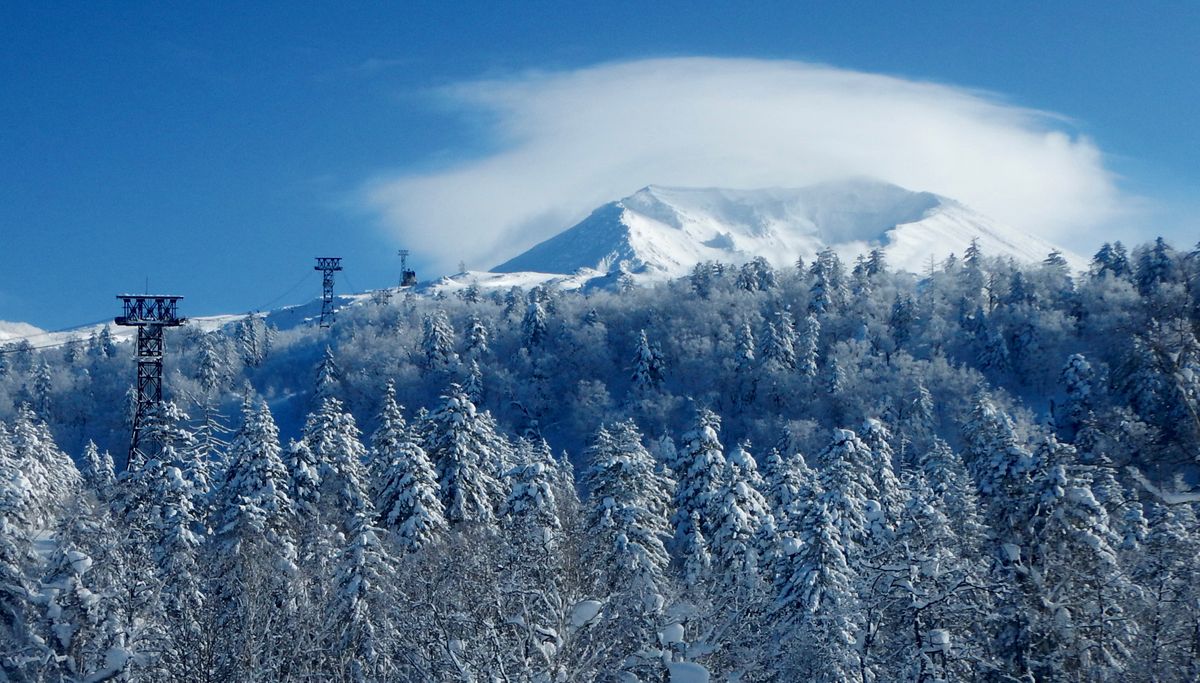 Mt. Asahidake. Hokkaido. Japan