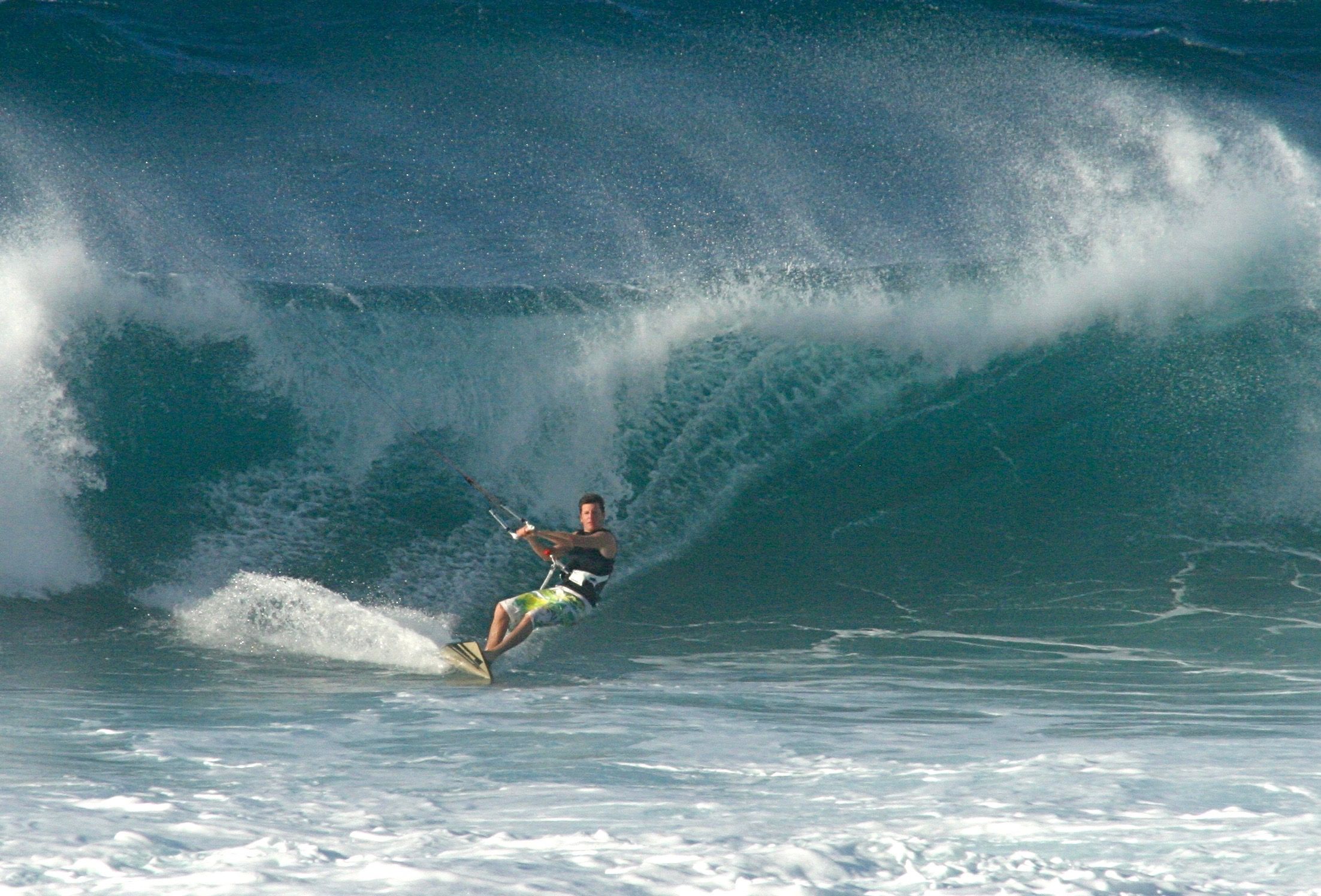 kitesurfer. ho'okipa. maui