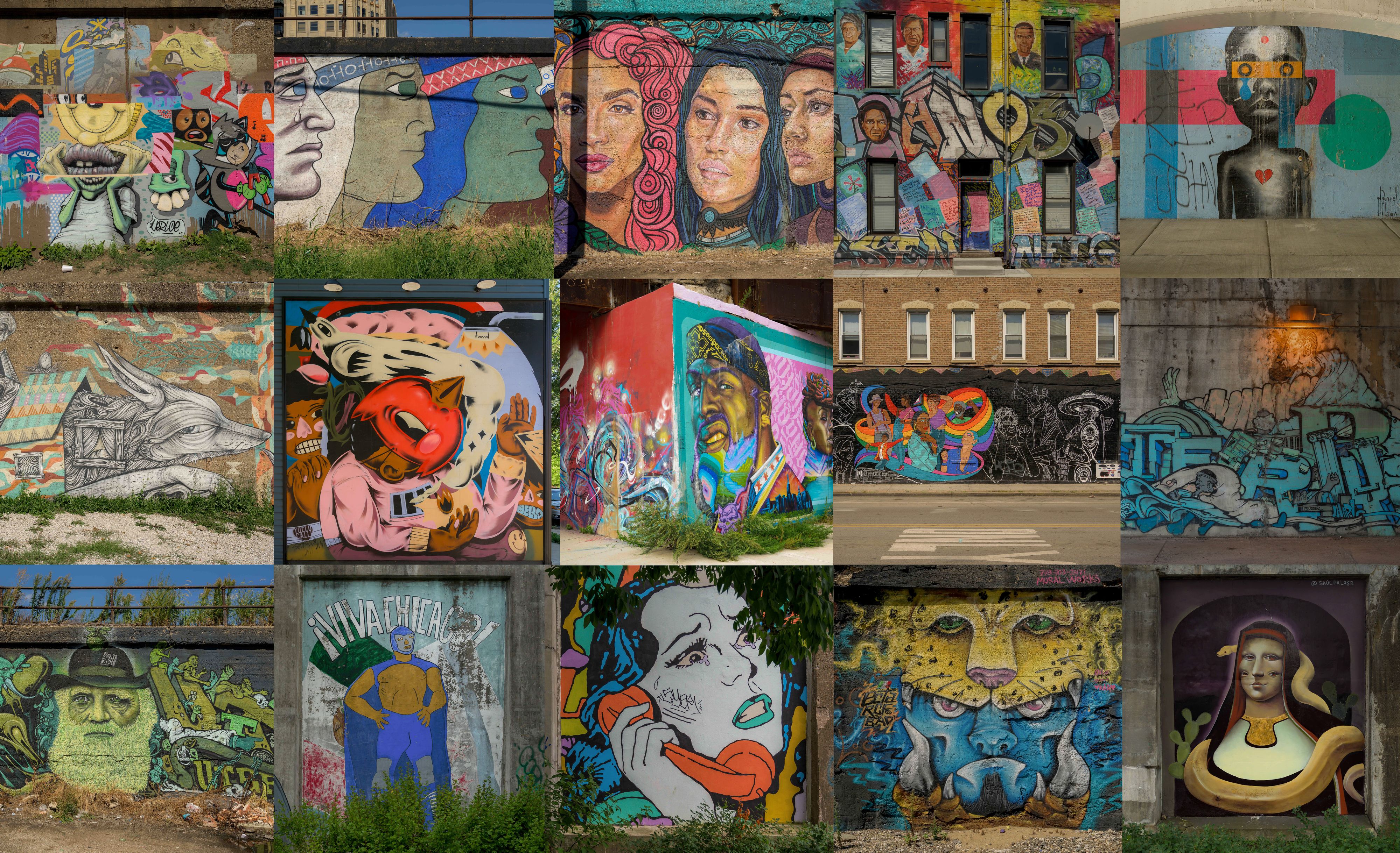City Art Murals Chicago series