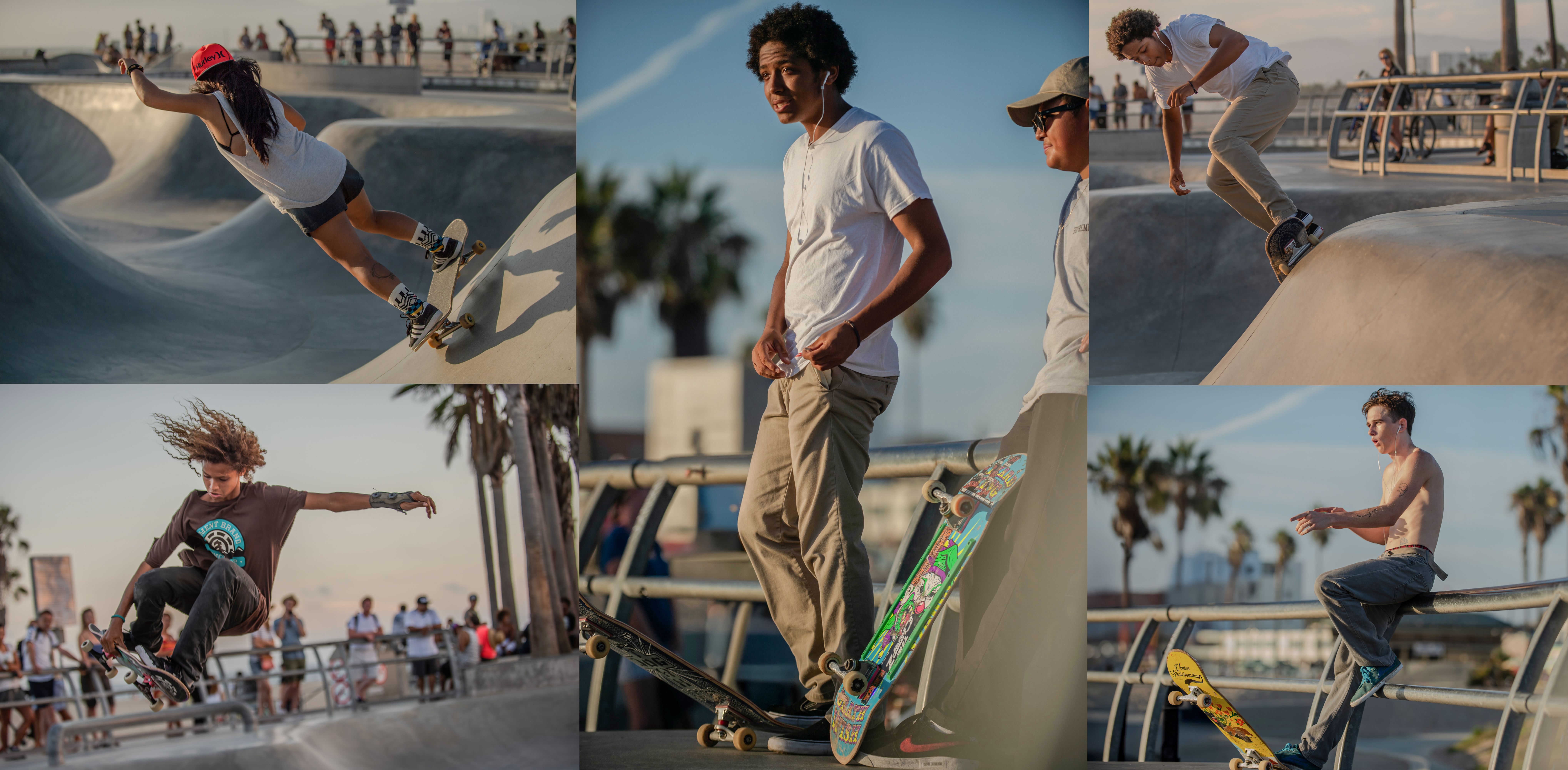 LA Skaters Santa Monica